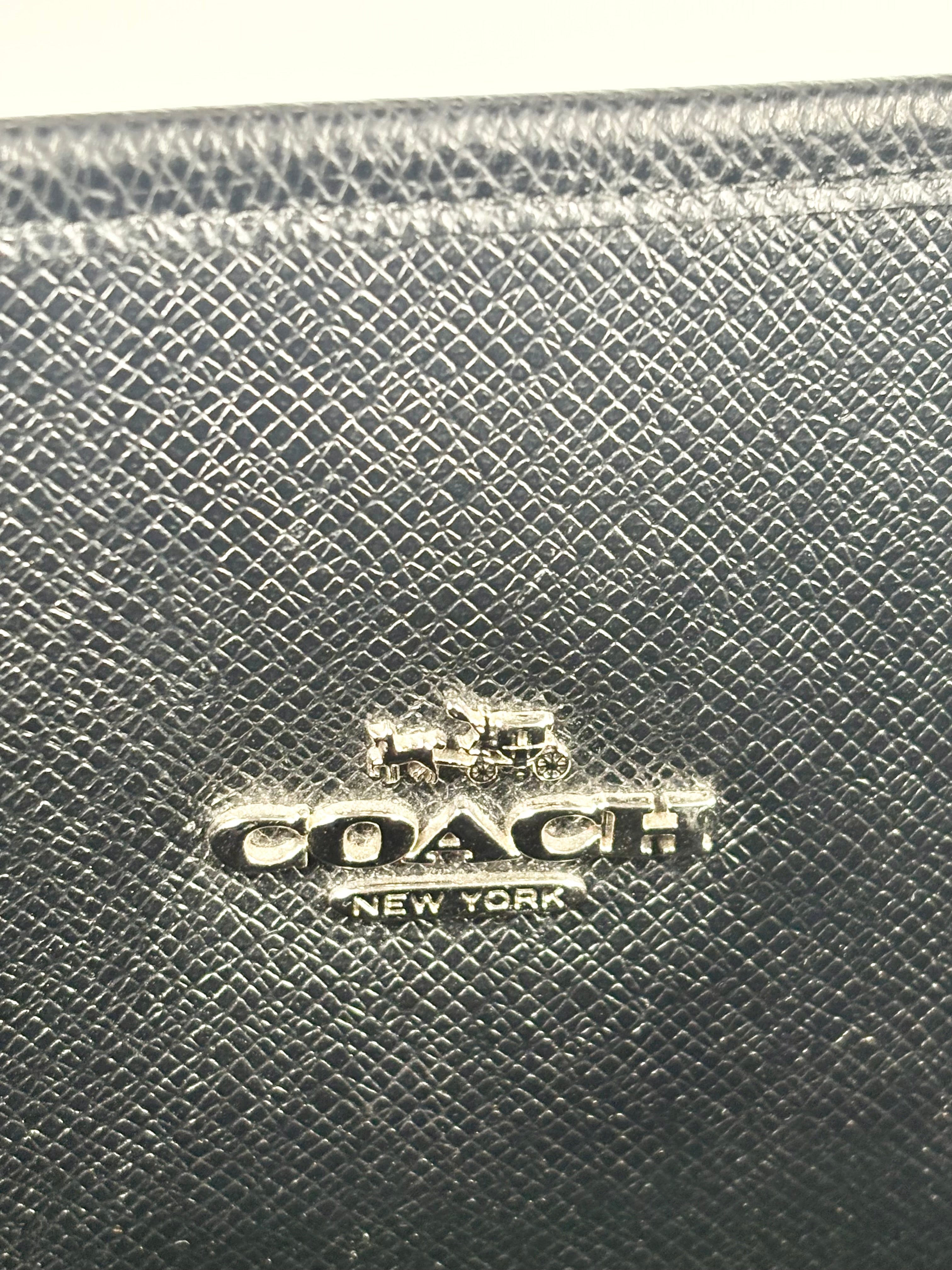 Coach Canvas Reversible City Tote Bag