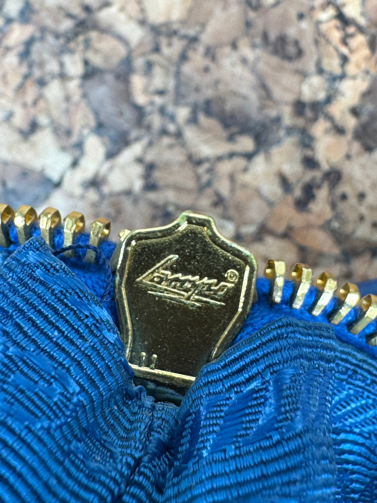 Prada Azzurro Nylon Wristlet