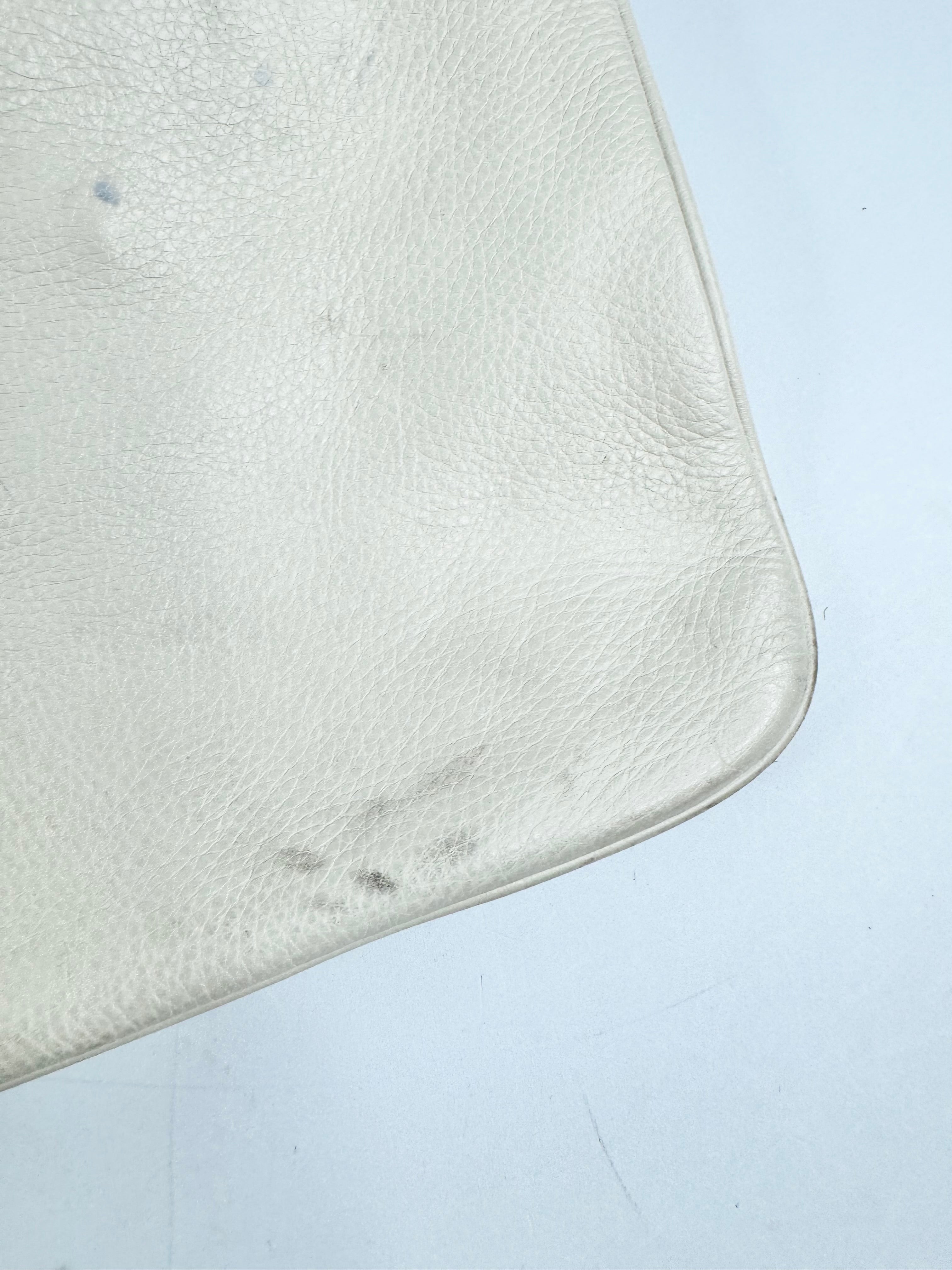 Oroton Cream Monogrammed Fabric & Leather Cross Body Bag