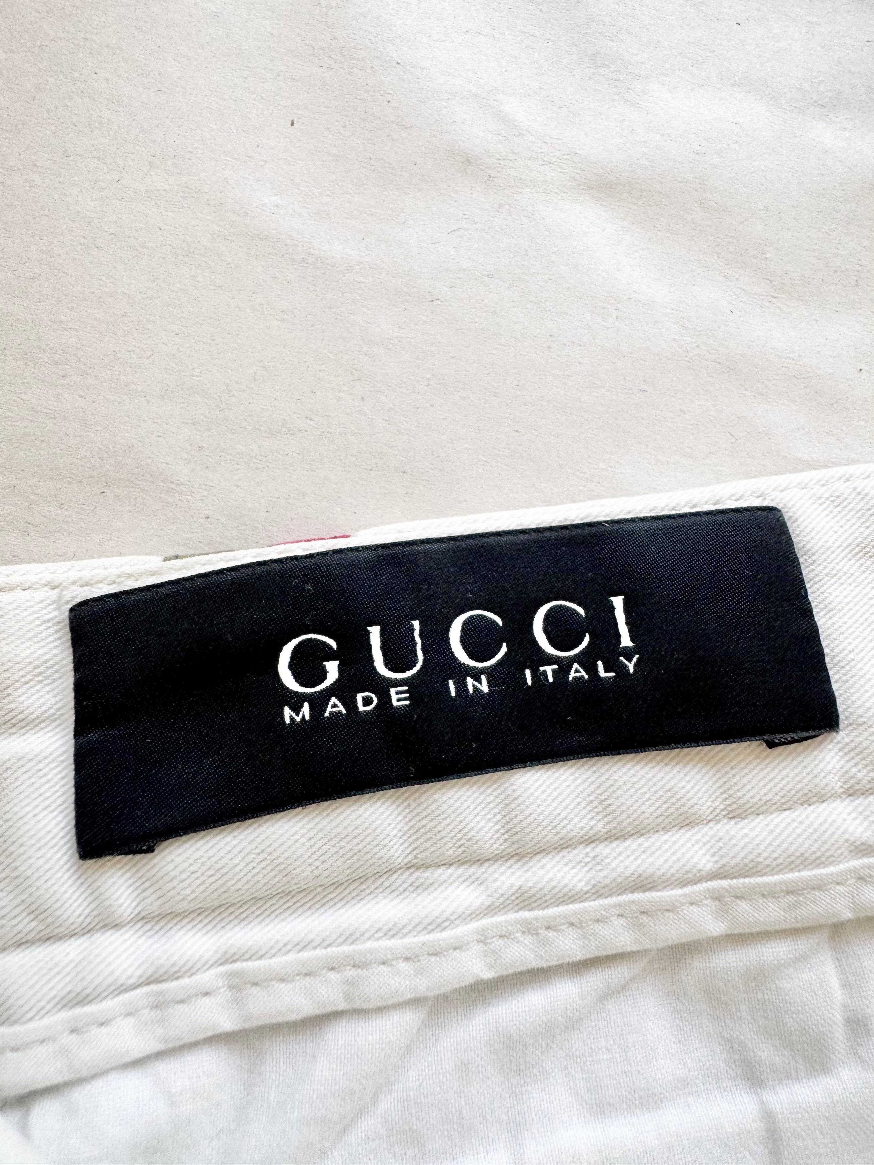 Gucci White Jeans - W52