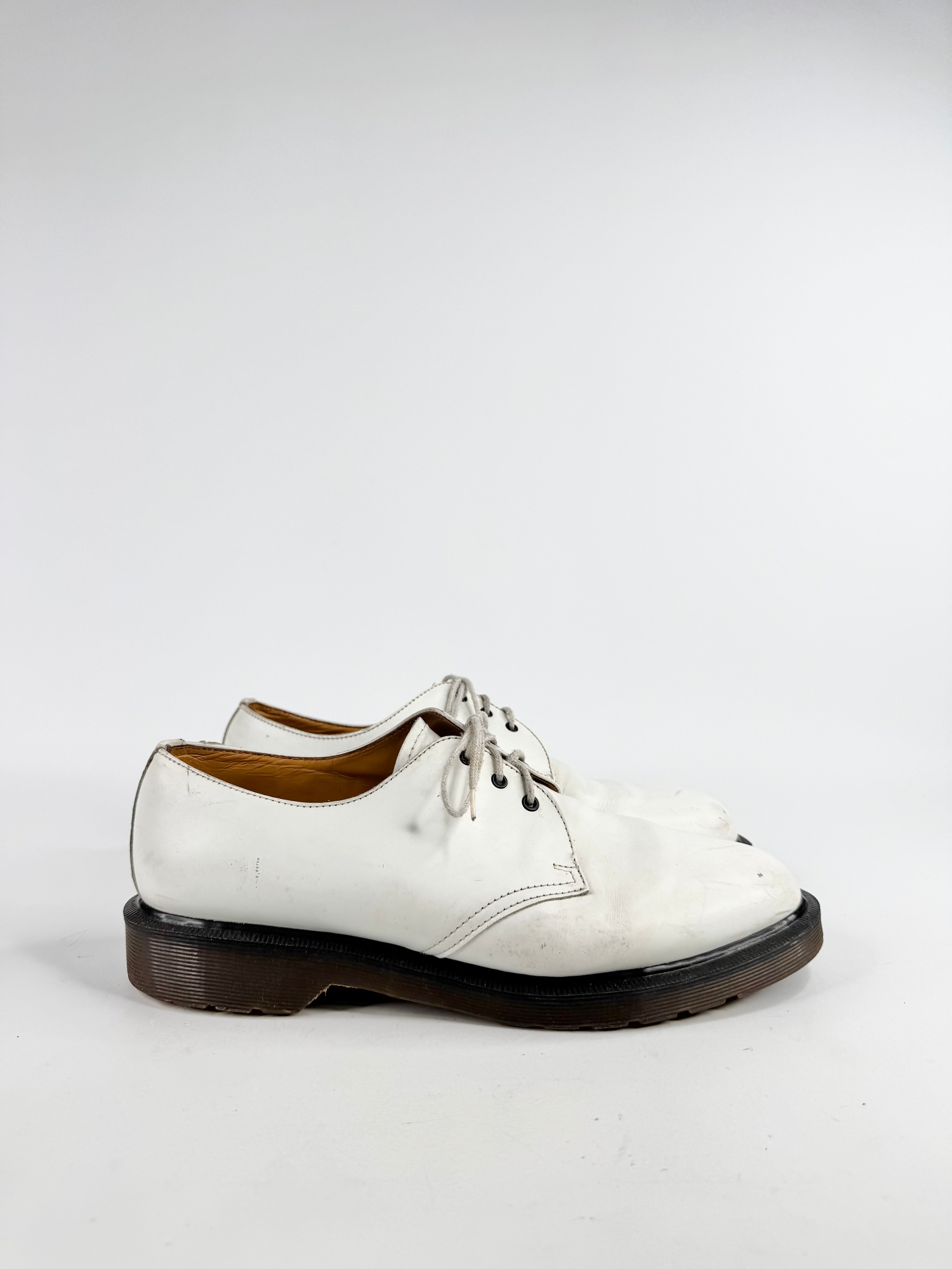 Dr. Martens 1461 White Smooth Leather Shoes - EU42