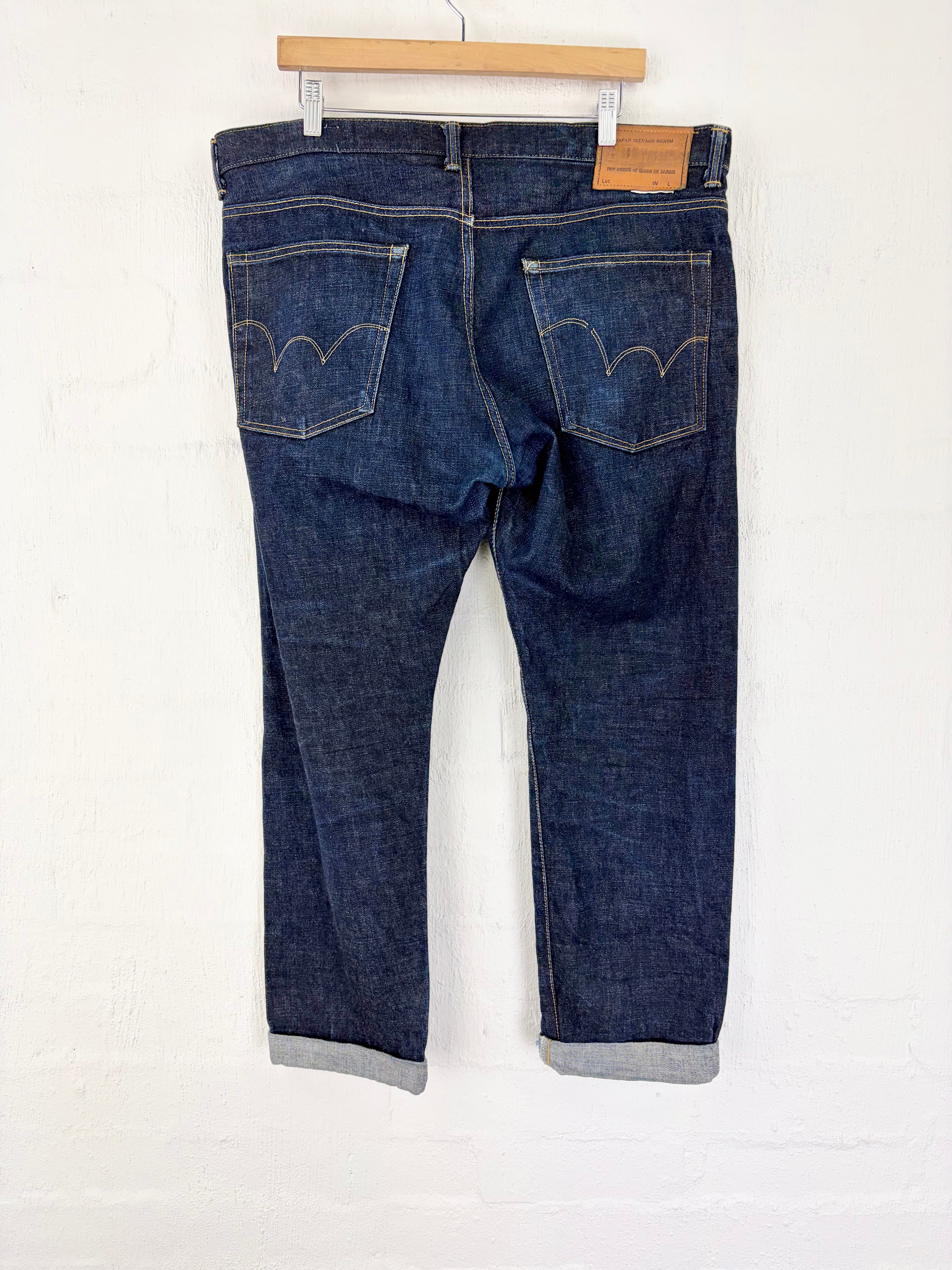 Edwin Dark Blue Denim Jeans - 36