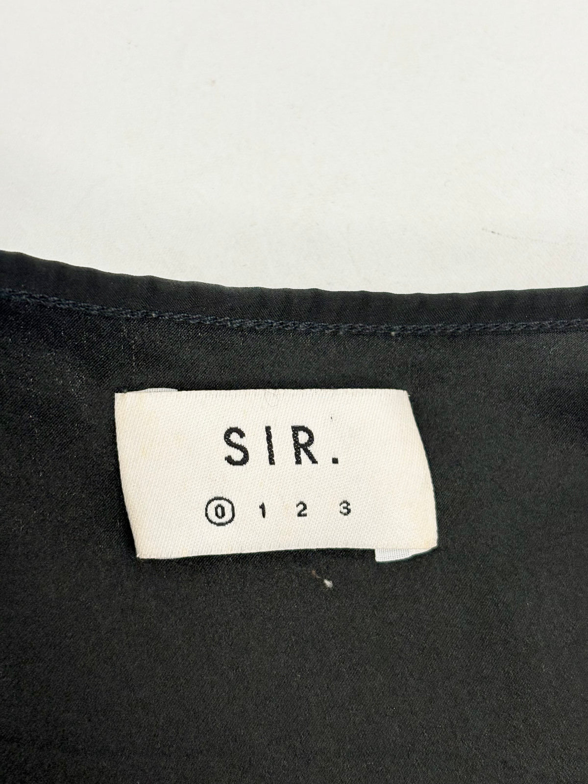 SIR. The Label Black Wrap Dress - AU6/8