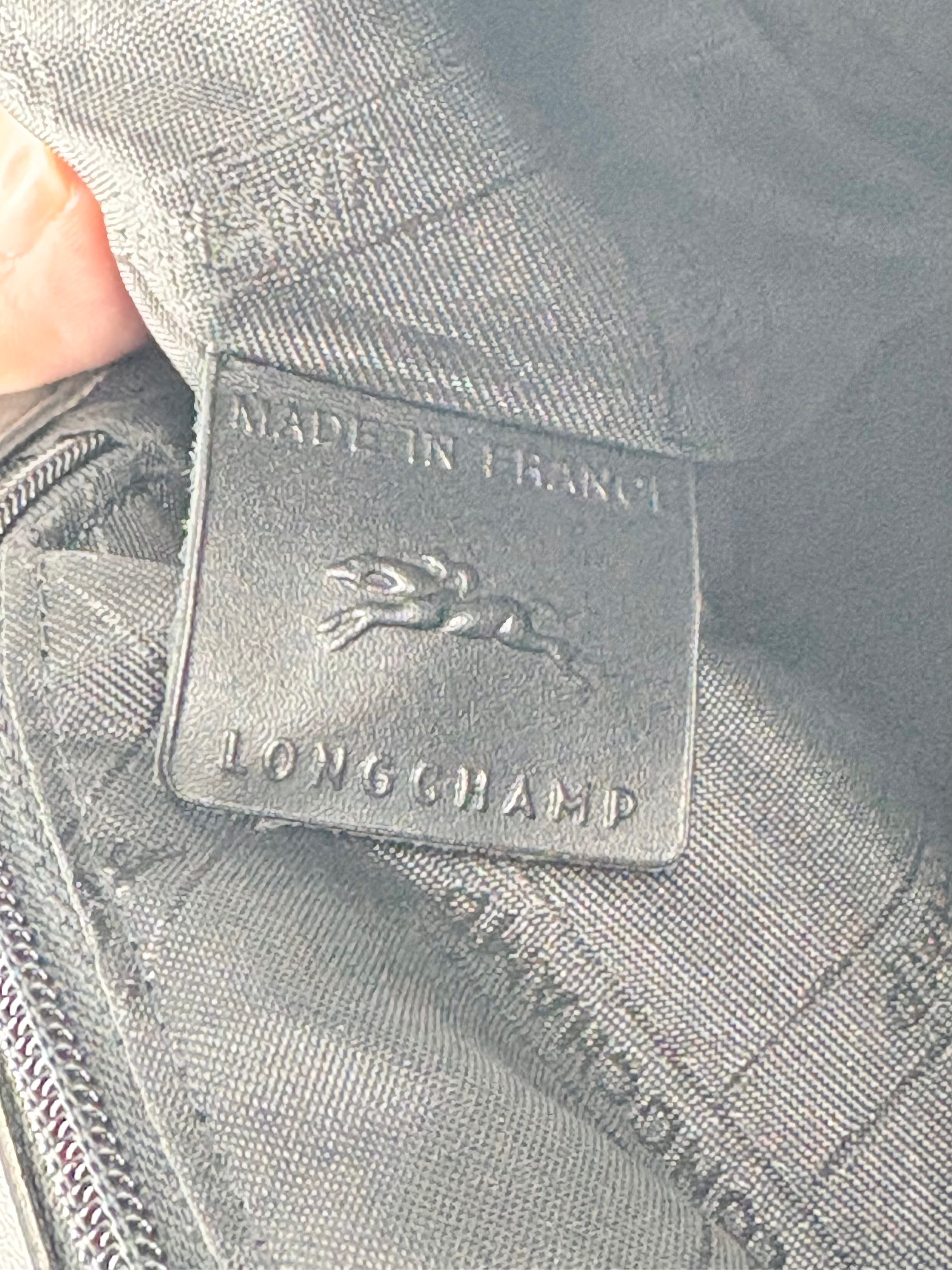 Longchamp Denim 'Brioche' Crossbody Bag