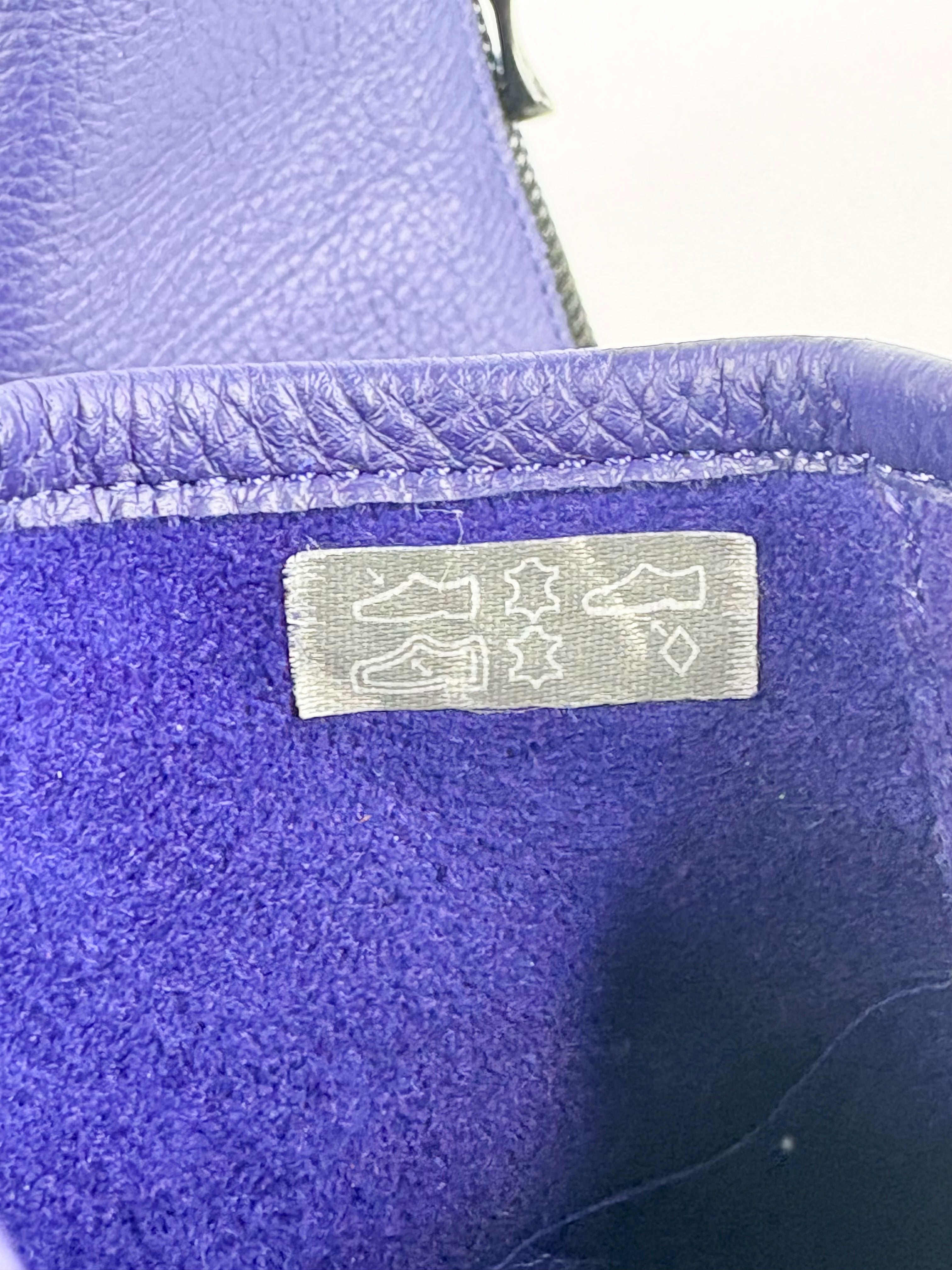 Arche Violet Leather Ankle Boots - EU40