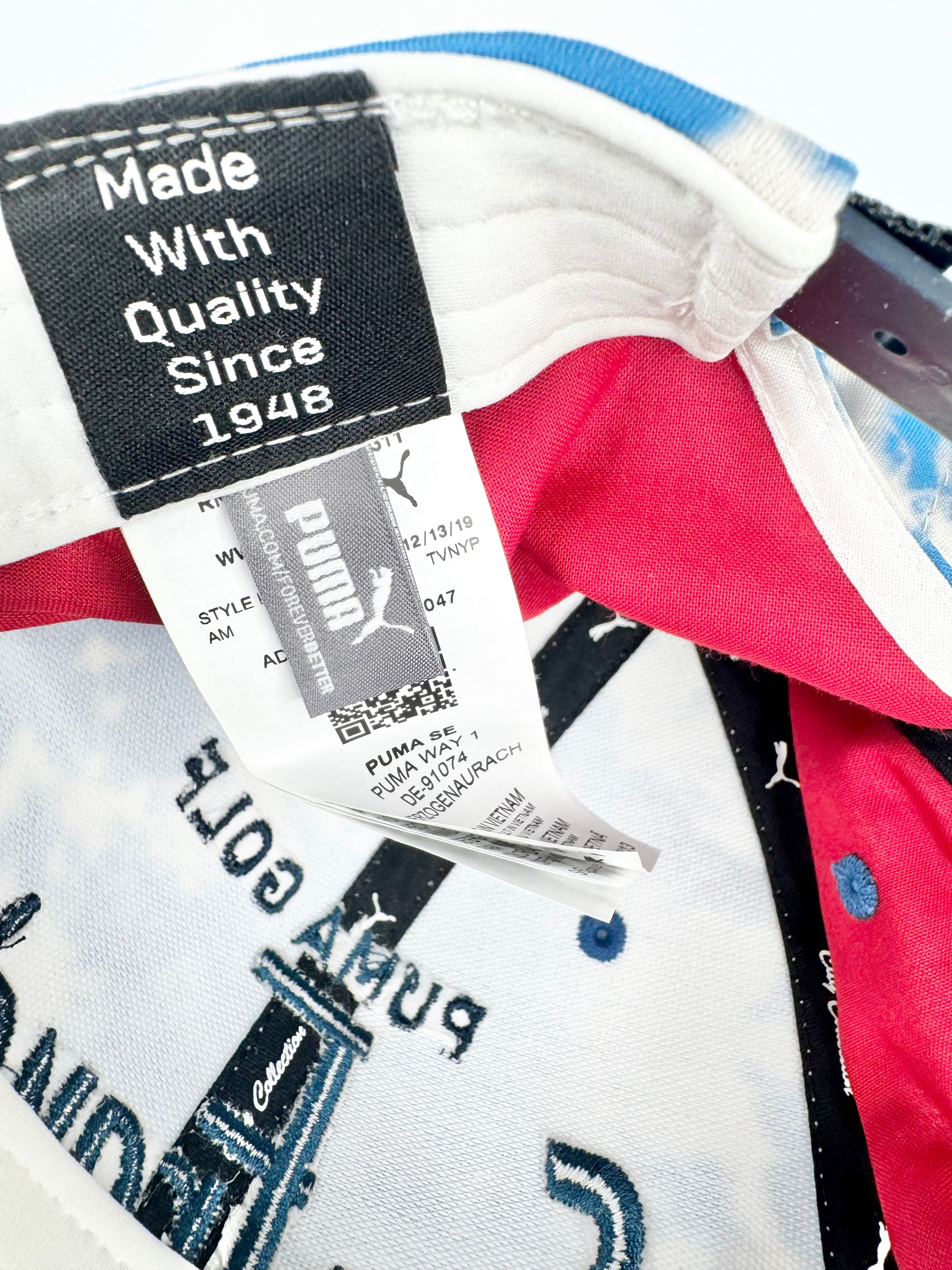 Puma Golf Blue & White San Francisco Trucker Hat