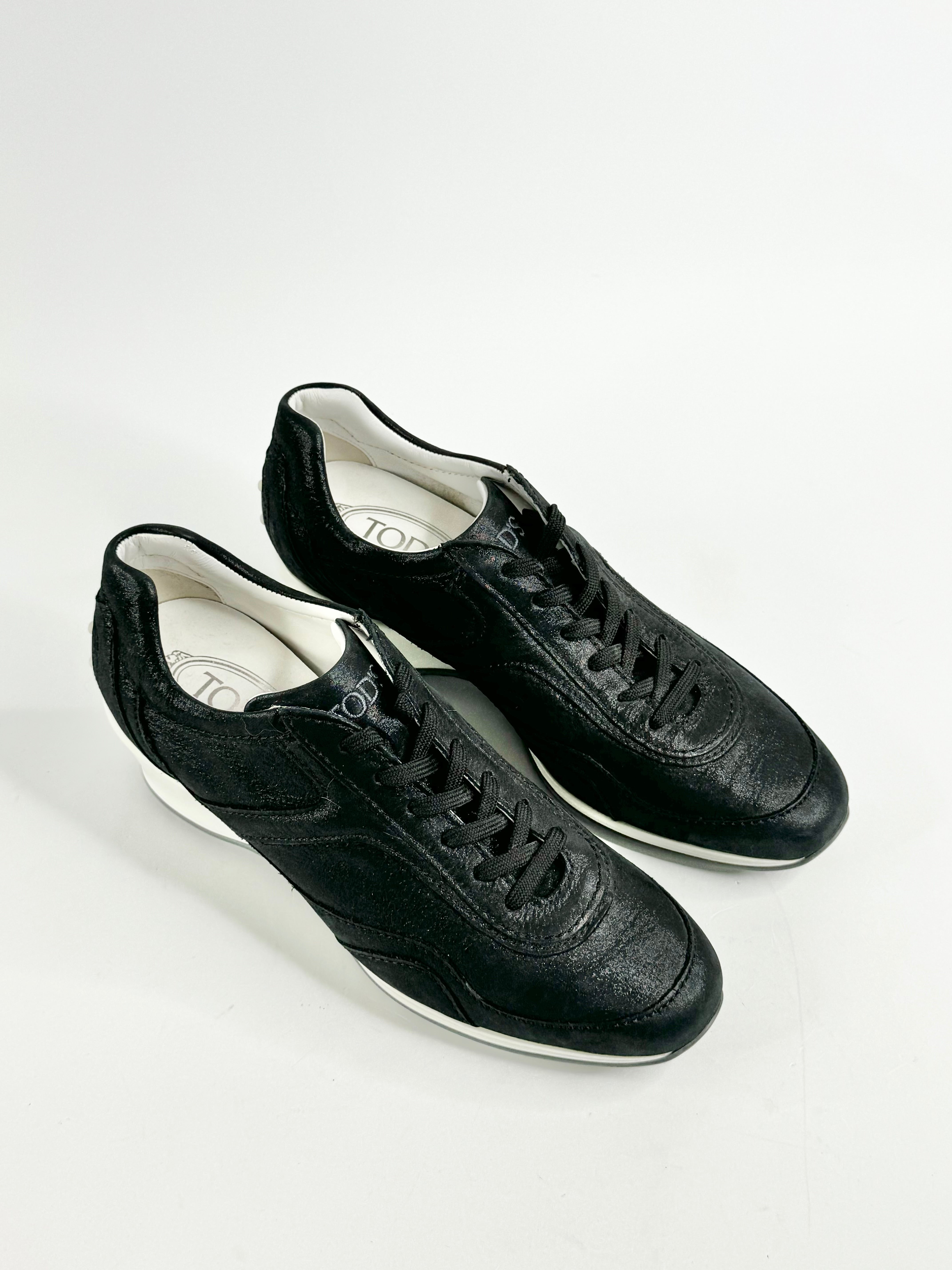 Tod's Black Platform Sneakers - EU39