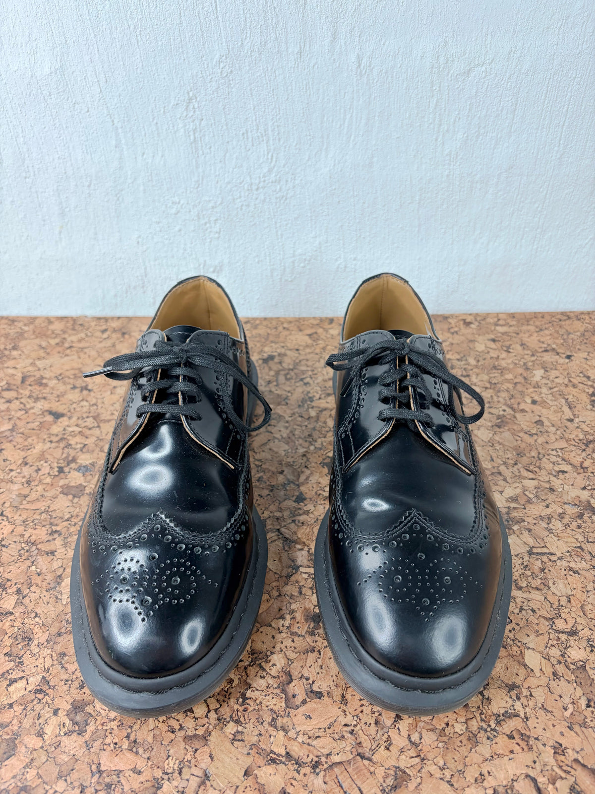Dr. Martens Airwair Black 'Kelvin II' Brogues - EU44