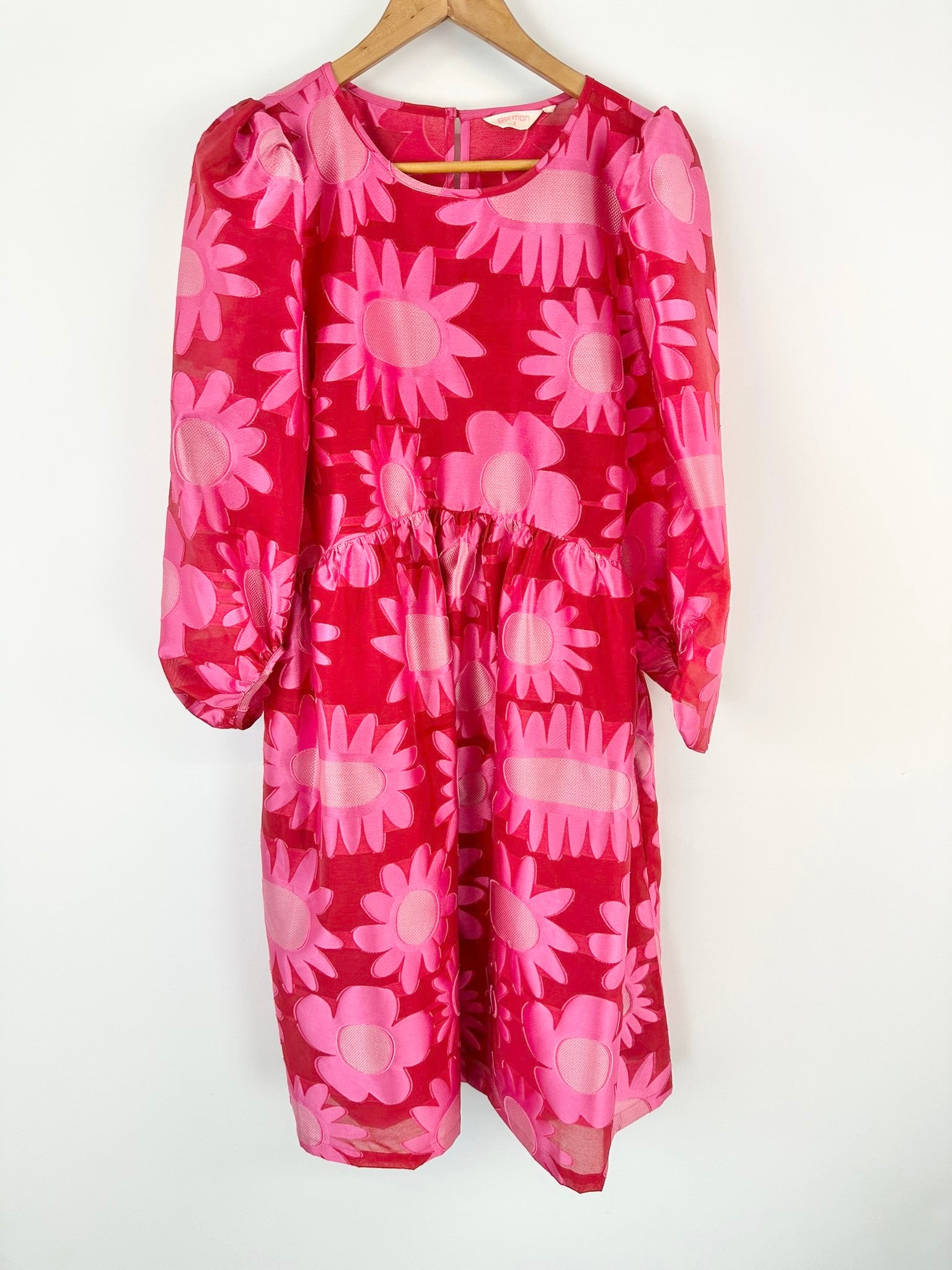 MFW Gorman 'Flowering Pink Jacquard' Dress - AU8