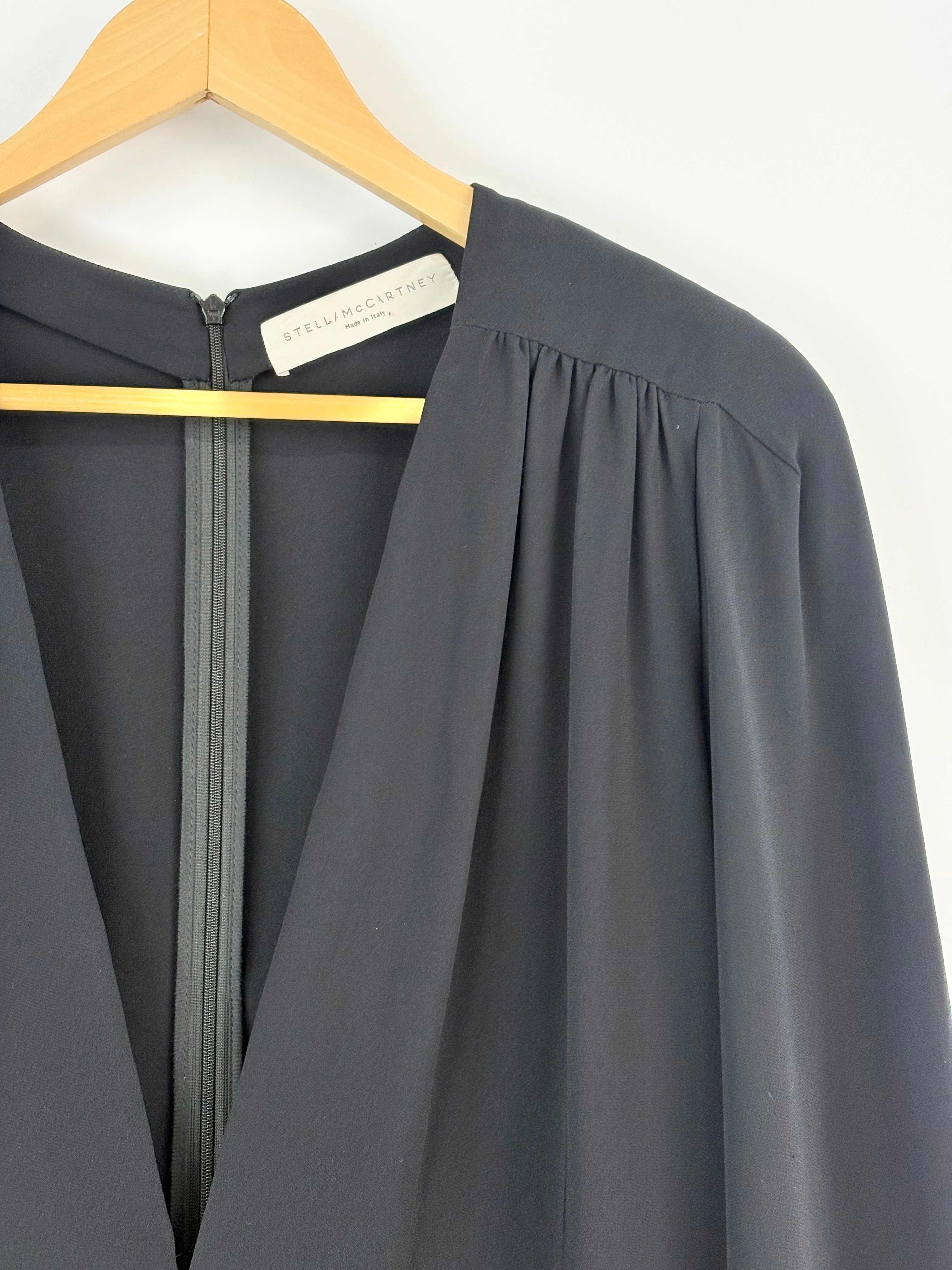 Stella McCartney Black Crepe Jumpsuit - AU18