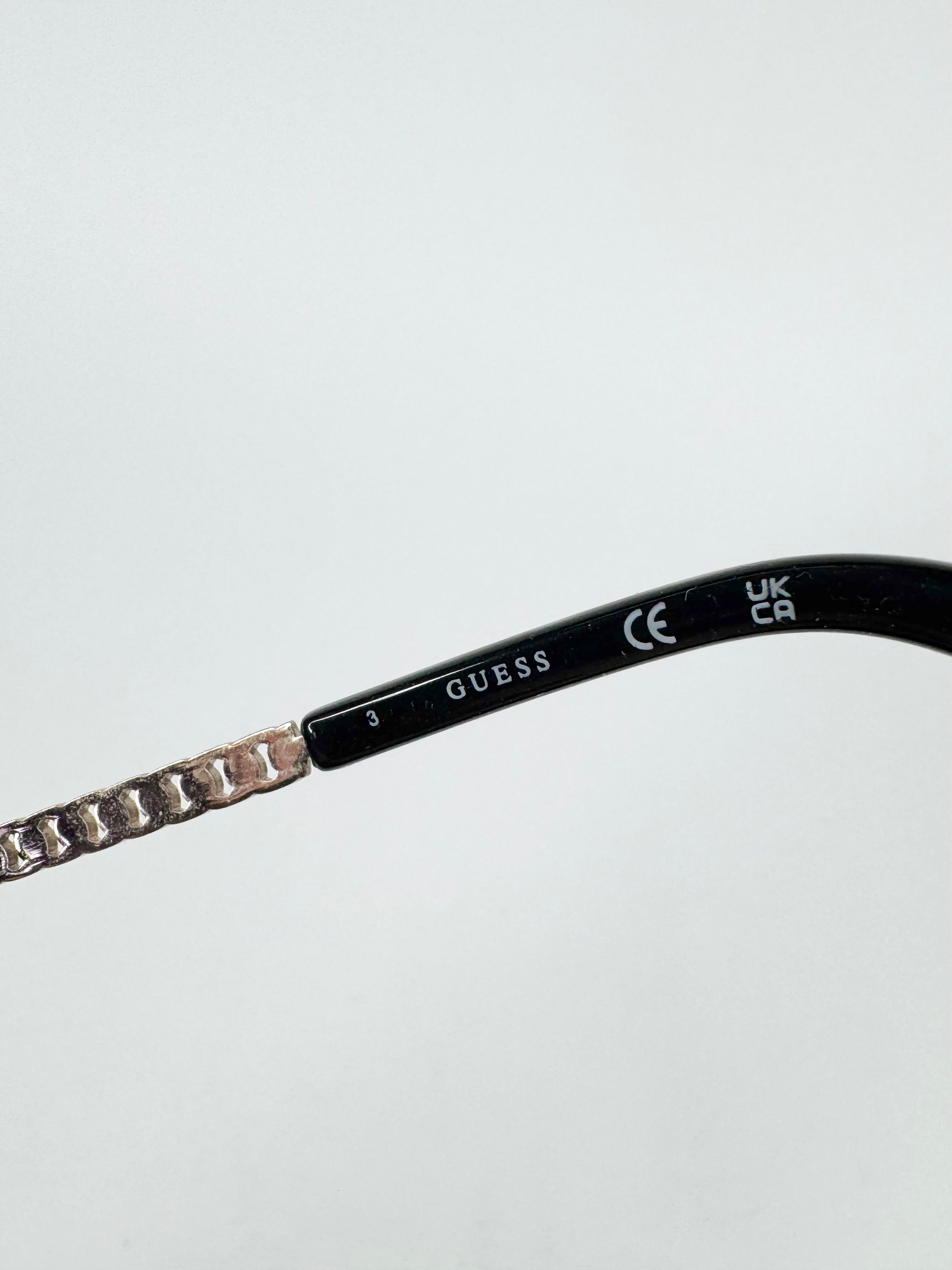 Guess Black Oversized Sunglasses