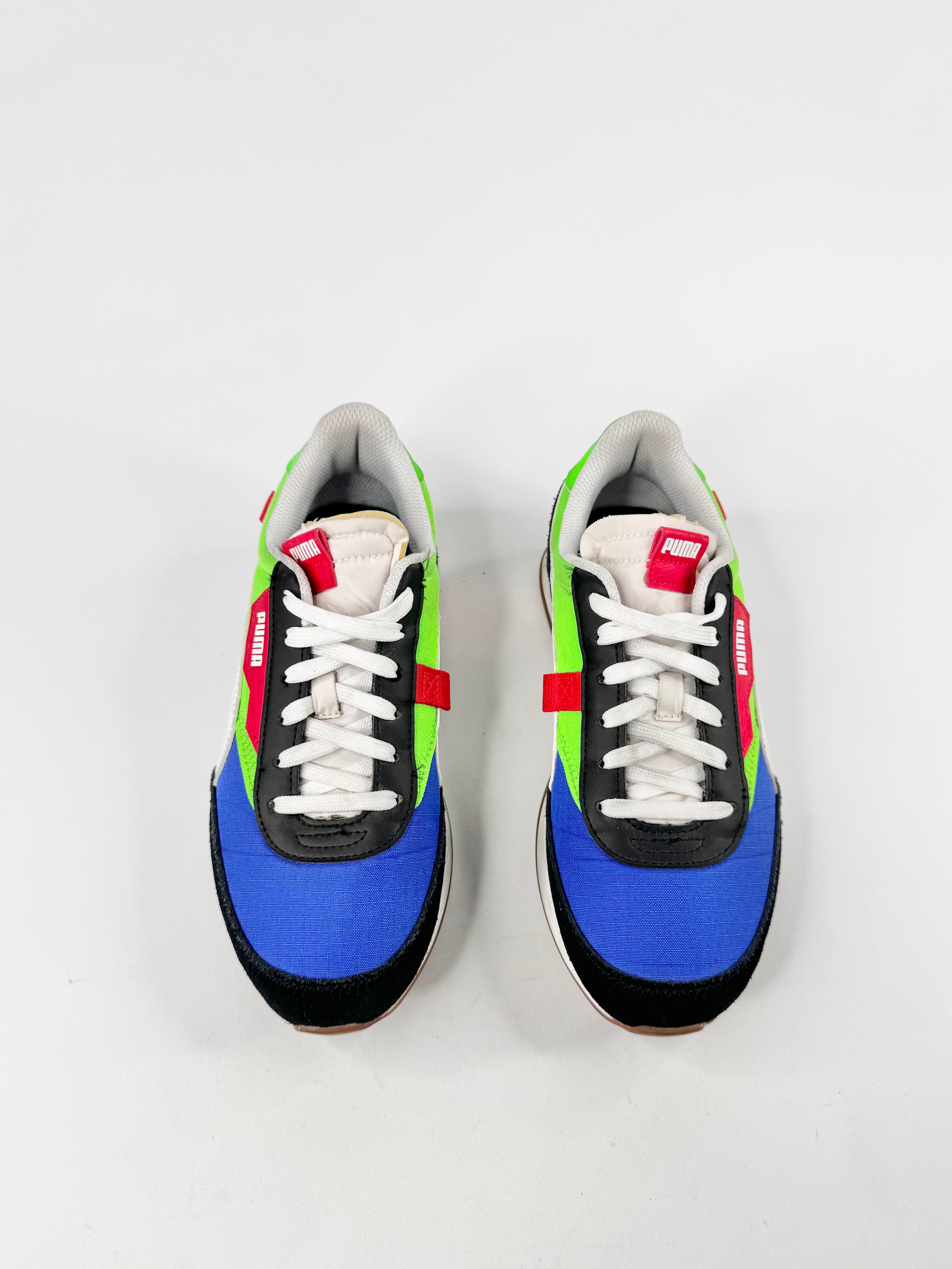 Puma Black-Fluo Green-Dazzling Blue Sneakers - EU38