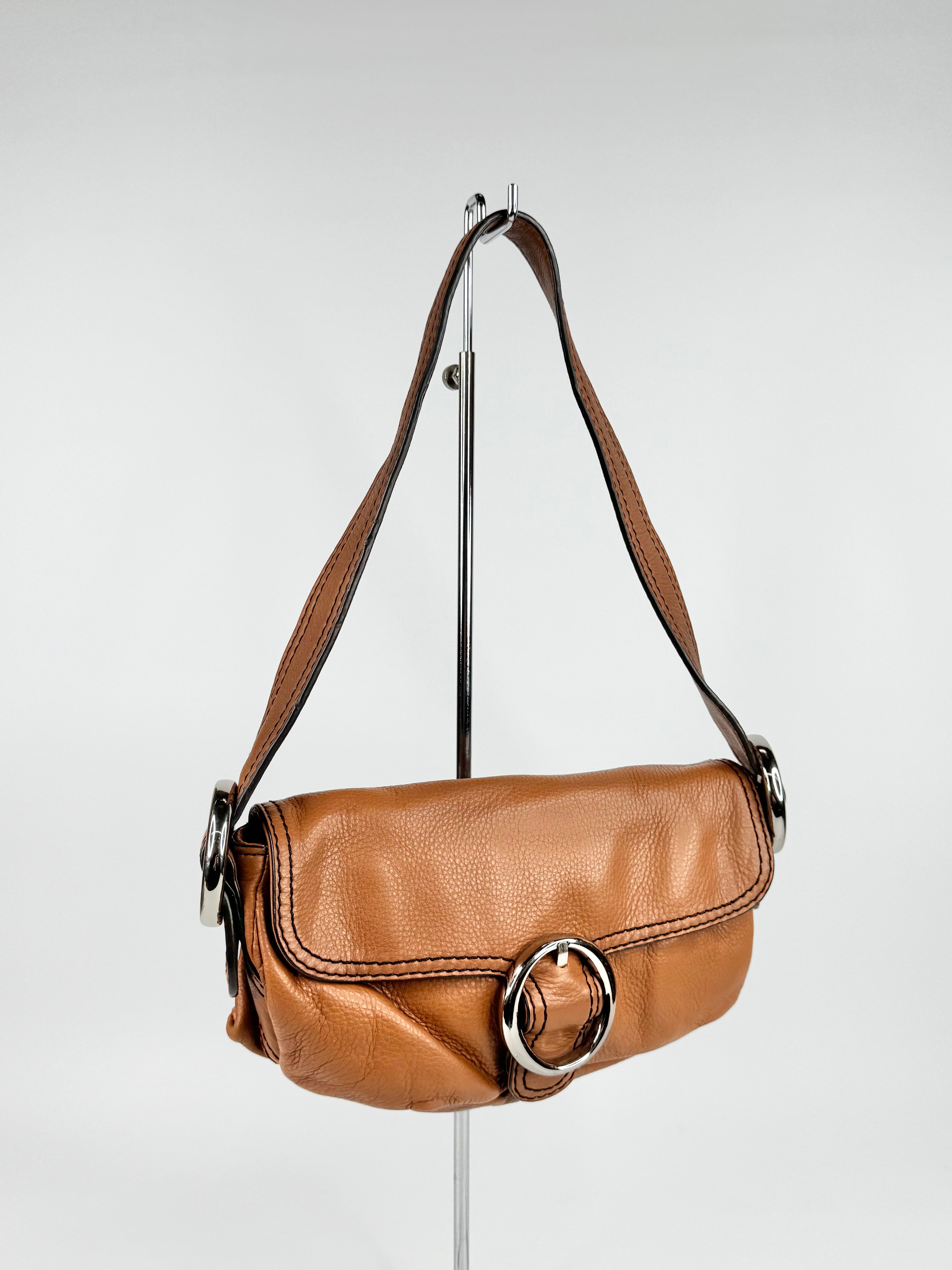 Oroton Tan Mini Shoulder Bag
