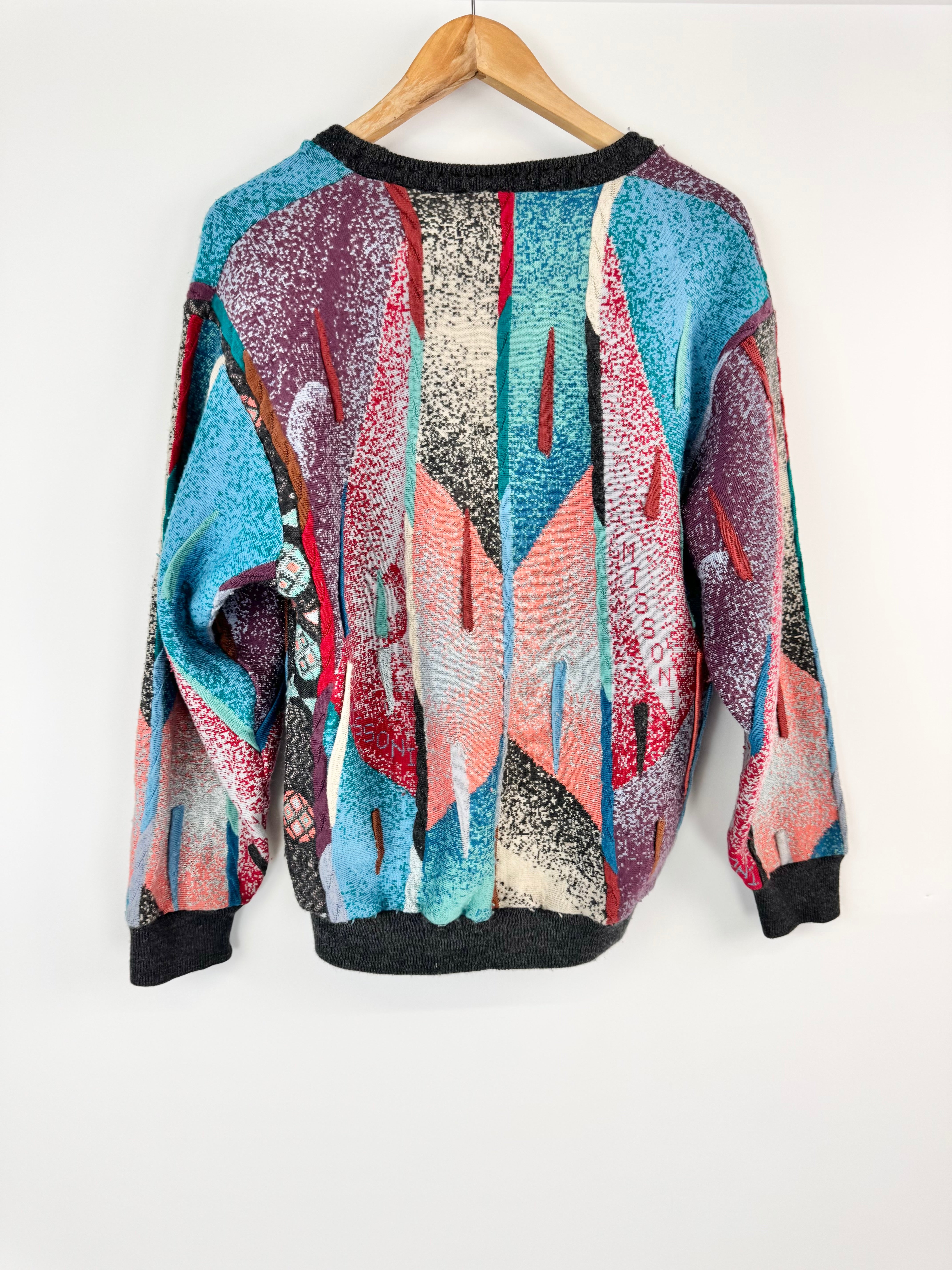 Vintage 3D Knitted Sweater - AU10