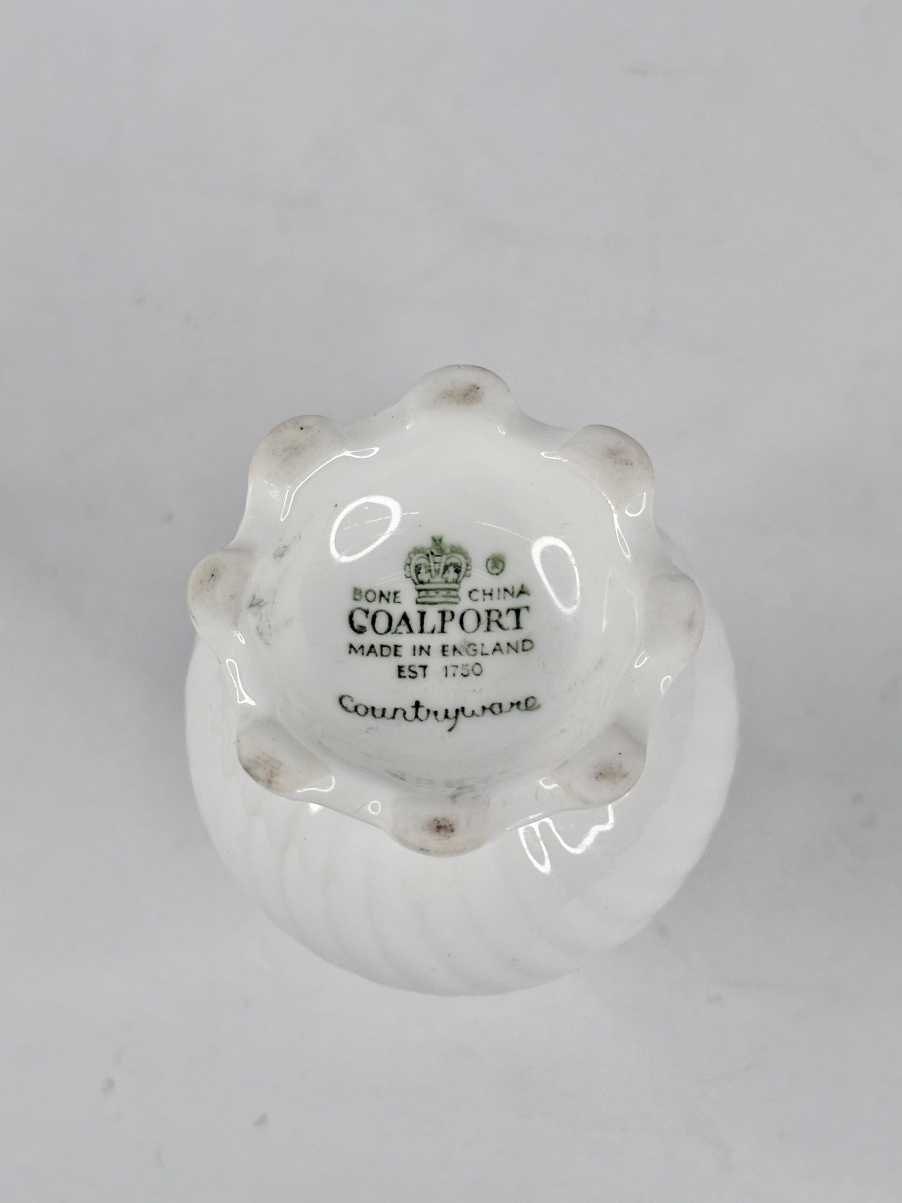 Vintage Coalport Countryware Miniature Vase