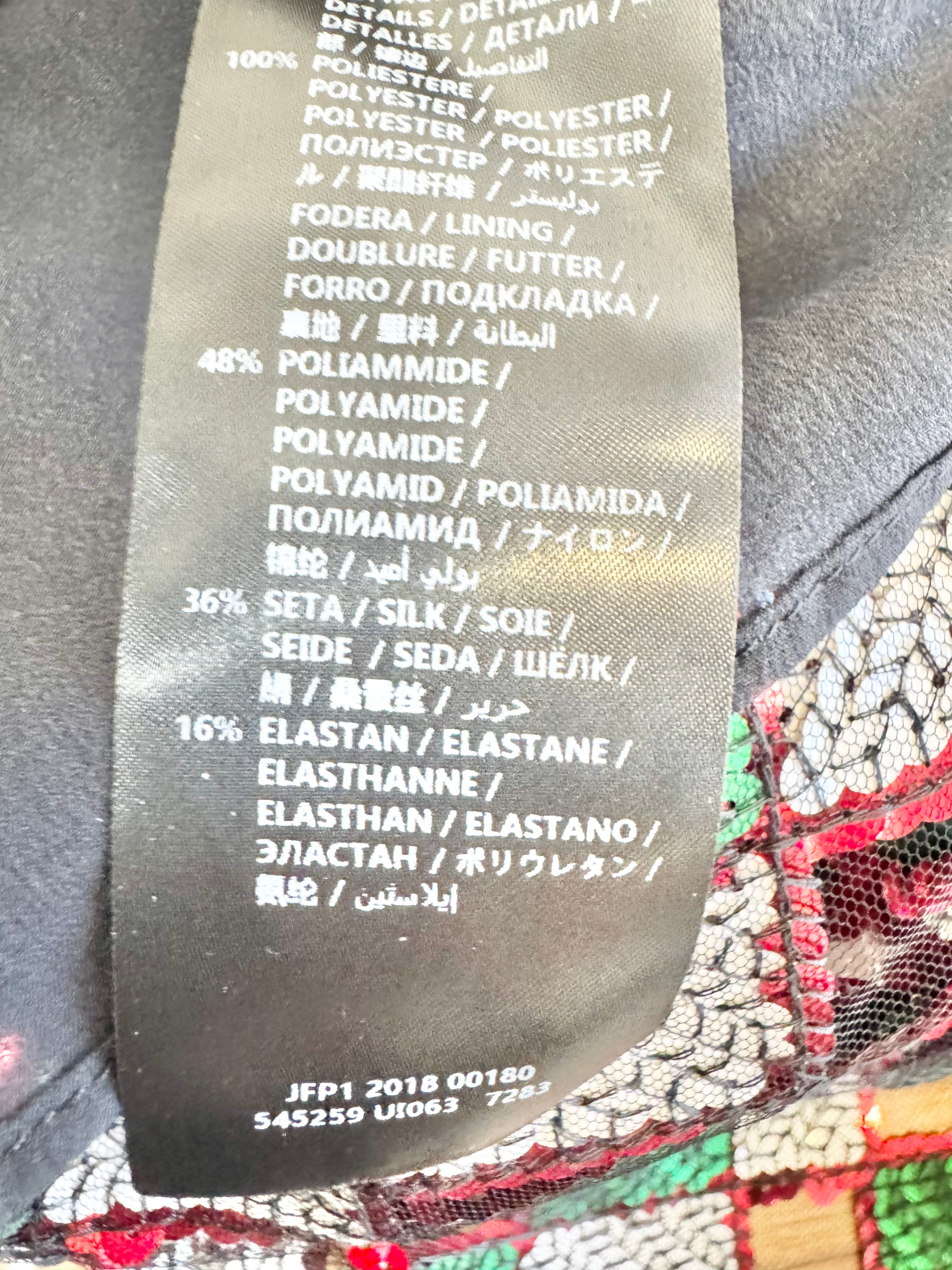 Christopher Kane Checkered Sequin Tulle Midi - AU8