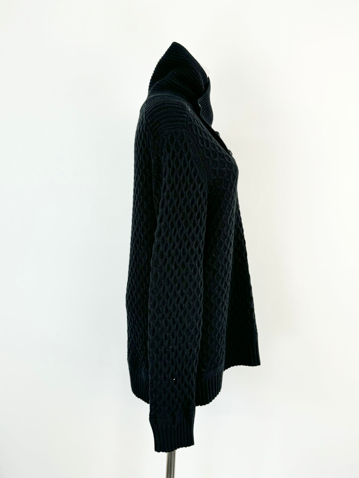 Armani Exchange Black Wool Jumper - L