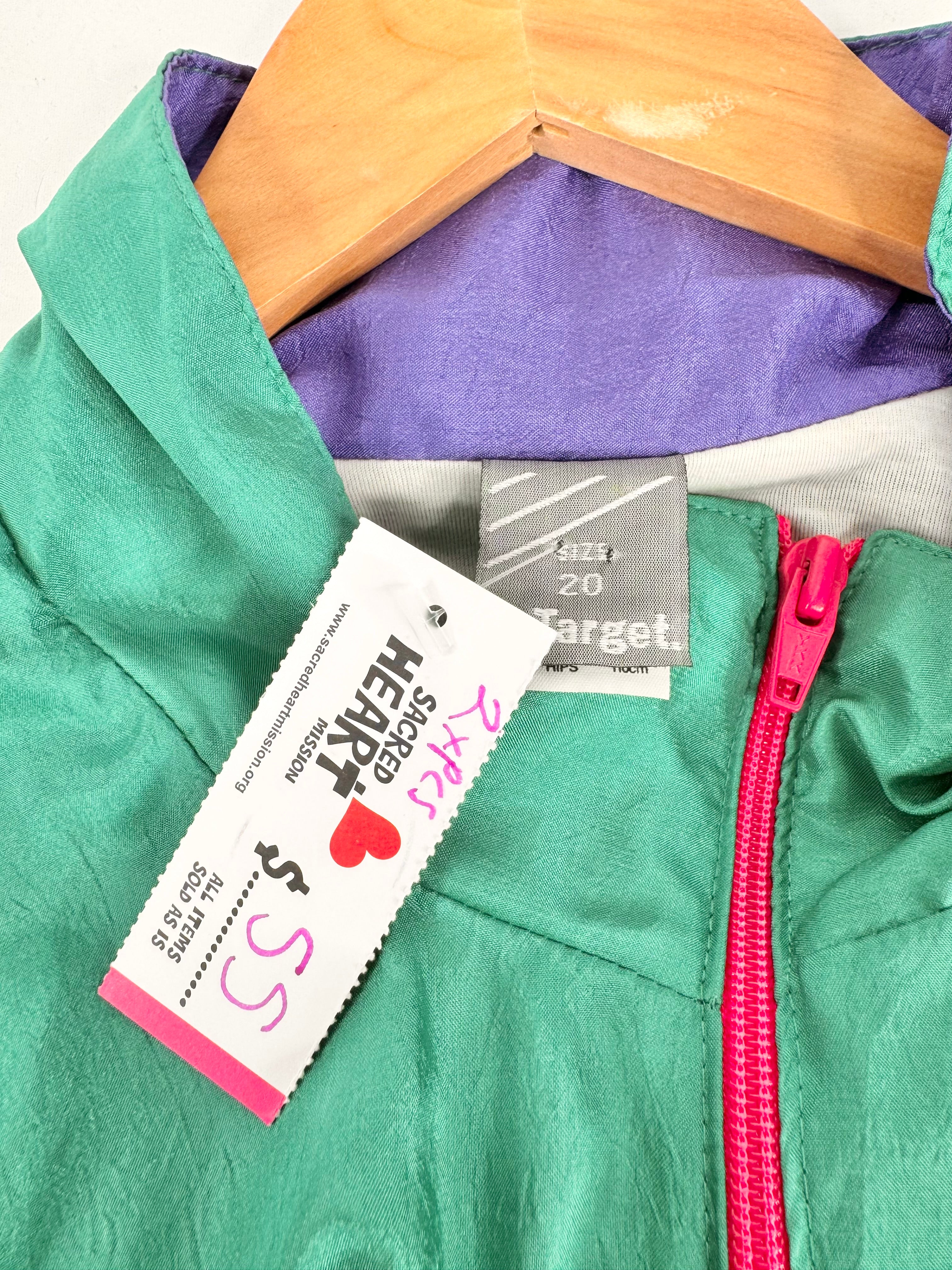 Vintage Target Presents: The Kath Day-Knight Teal Tracksuit - AU20