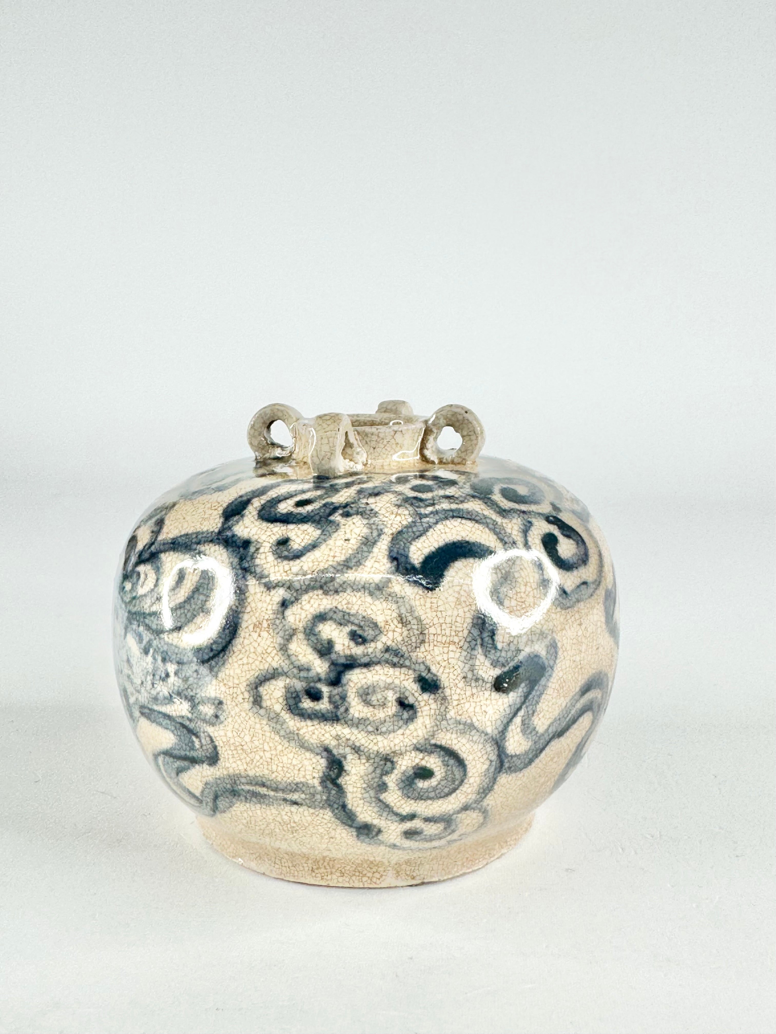 Antique Ming Dynasty Porcelain Jar