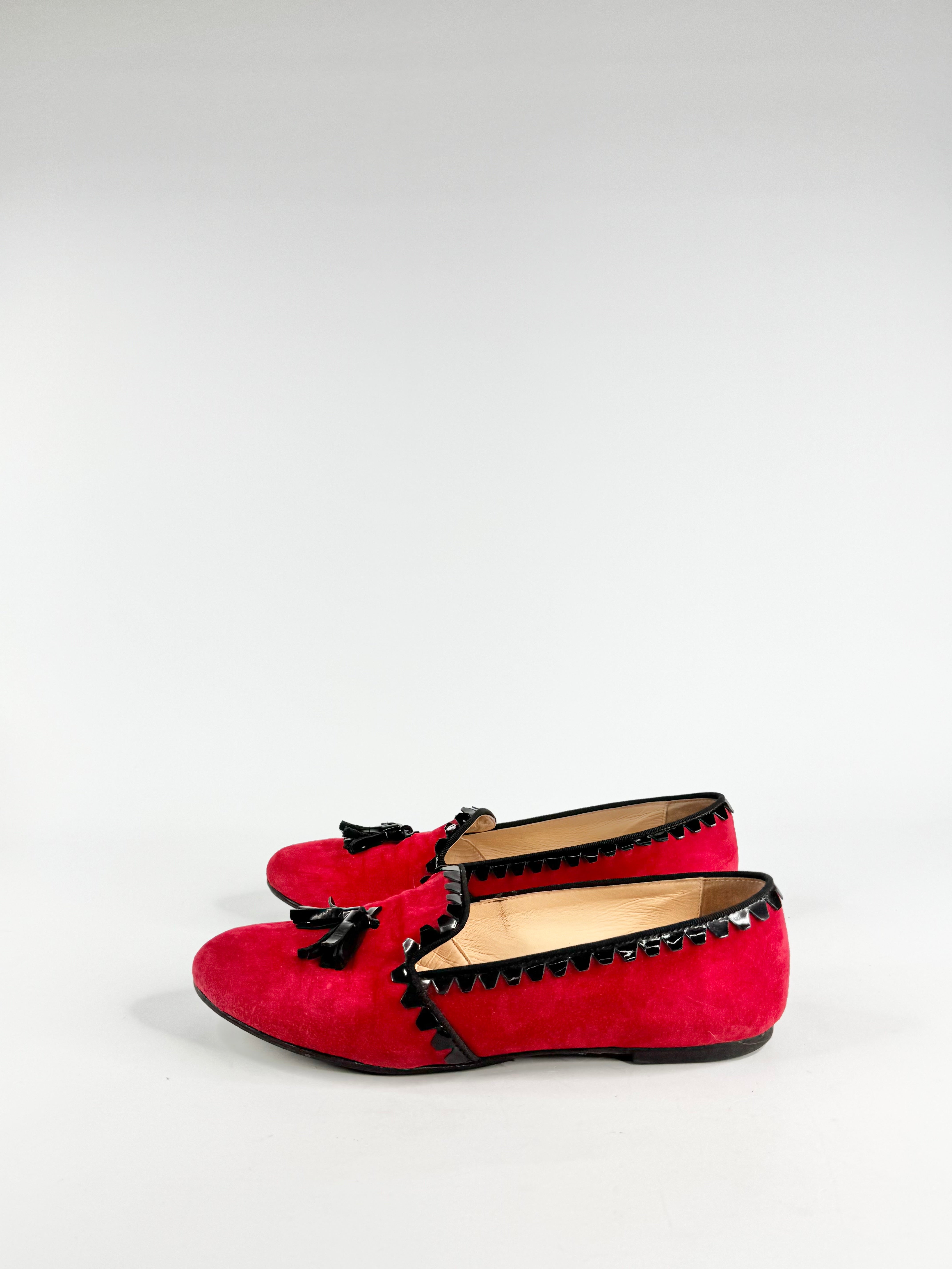 Moschino Cheap & Chic Cherry Red Loafers - EU40