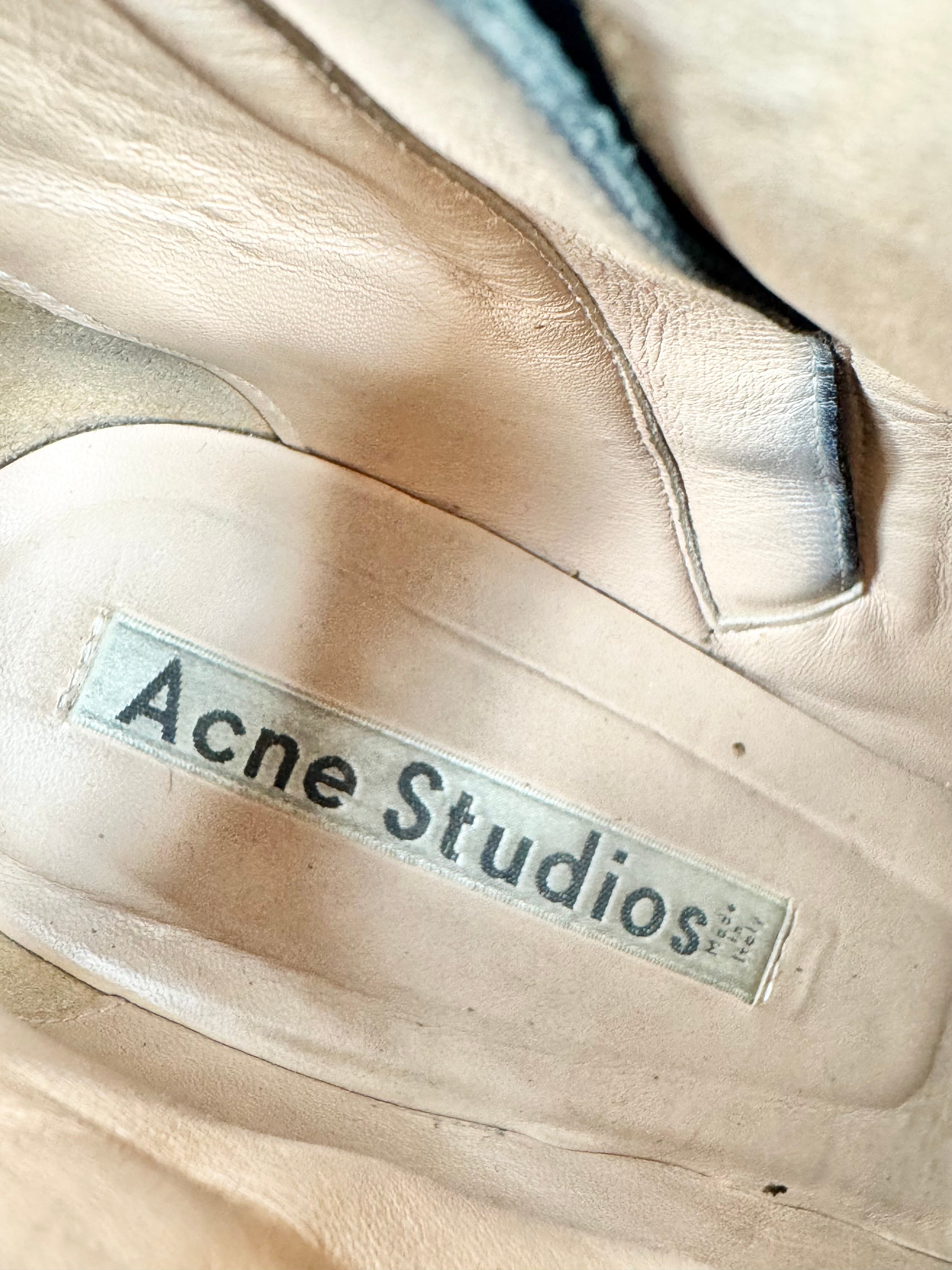Acne Studios Black Ankle Boots - EU40