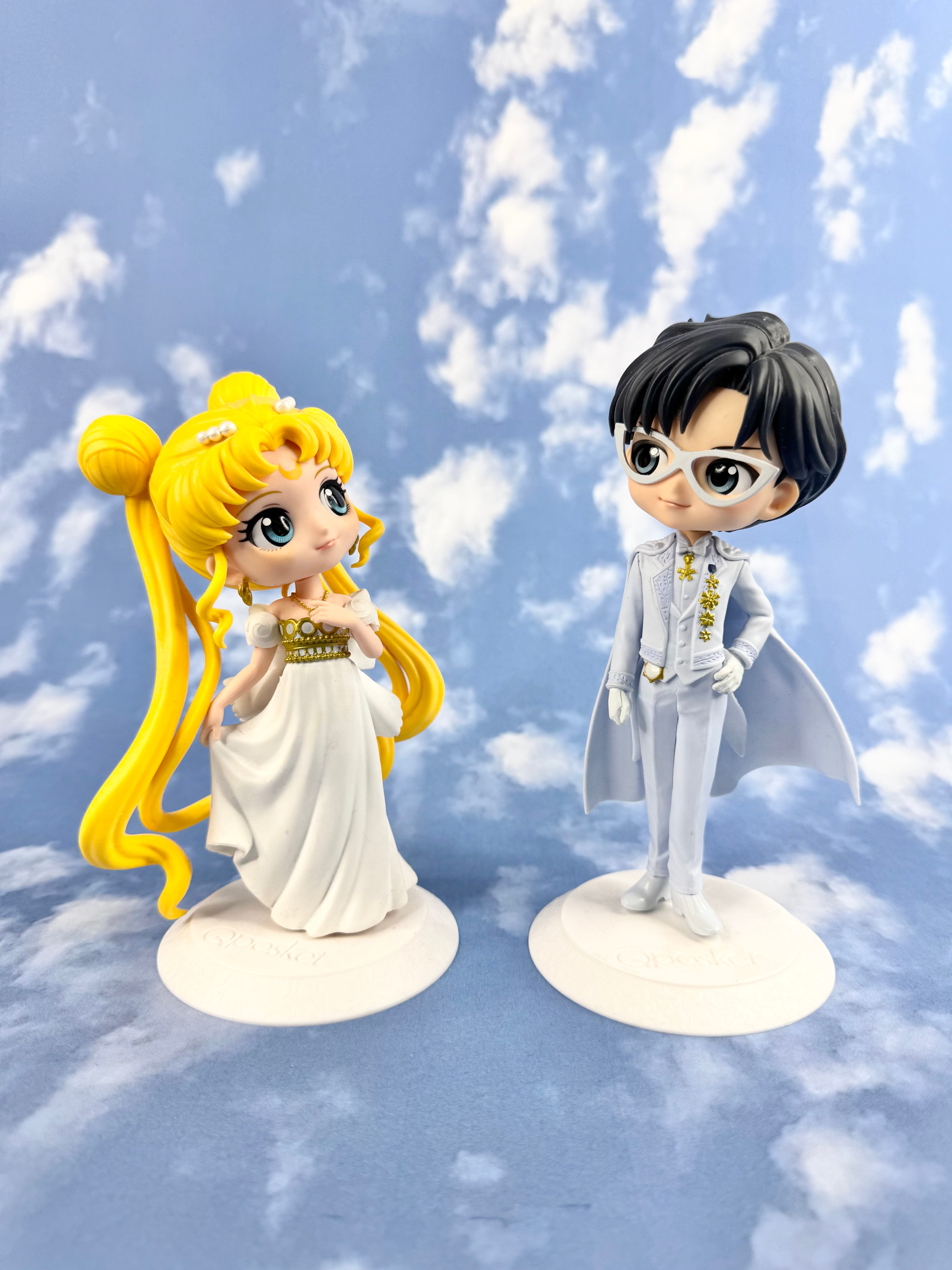 Sailor Moon & Tuxedo Mask Chibi Dolls