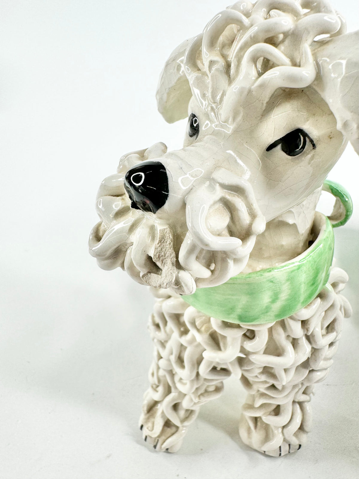 Mid Century Florentina Spaghetti Poodle Planters
