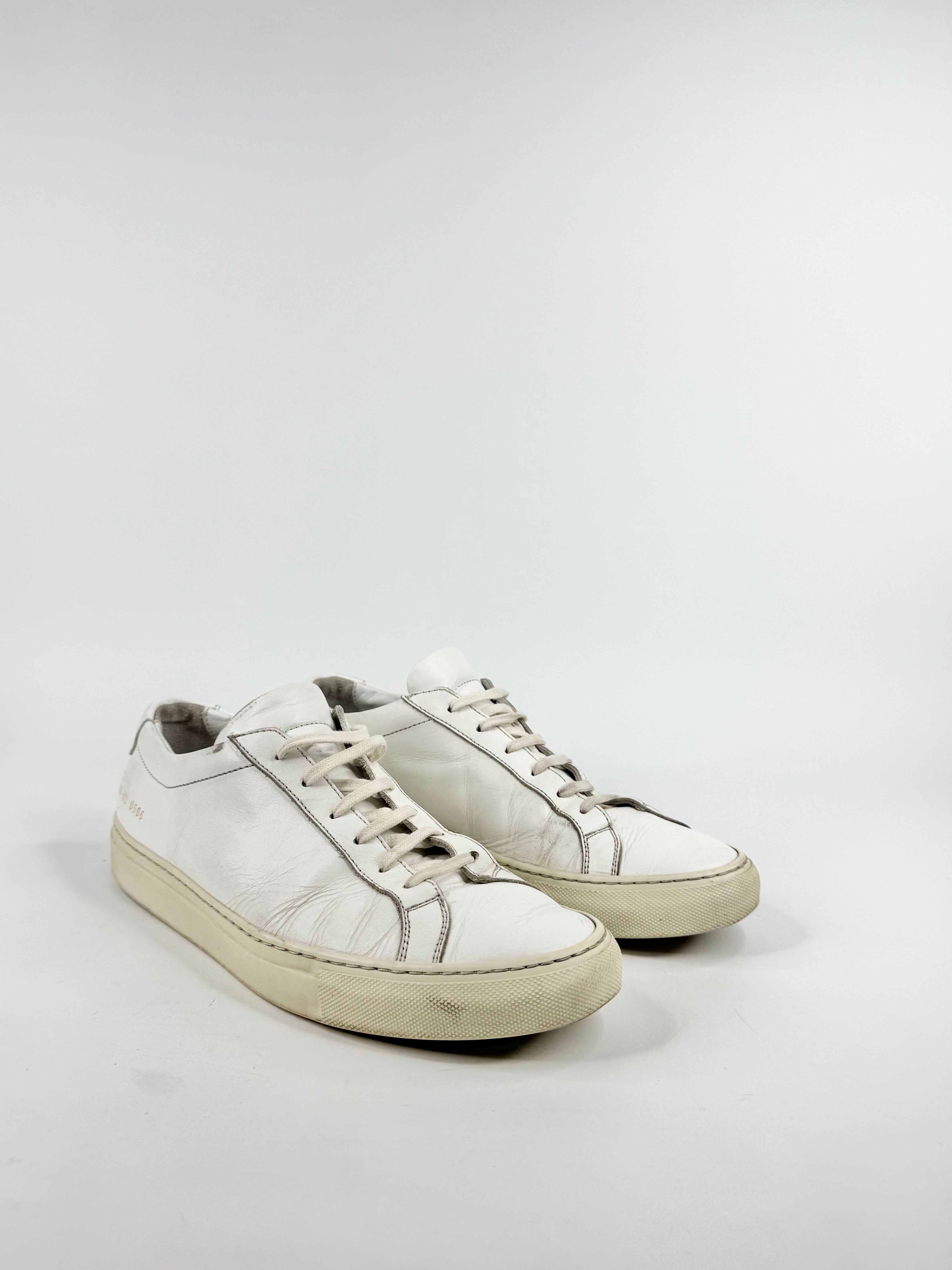 Common Projects White 'Achilles' Sneaker - EU42
