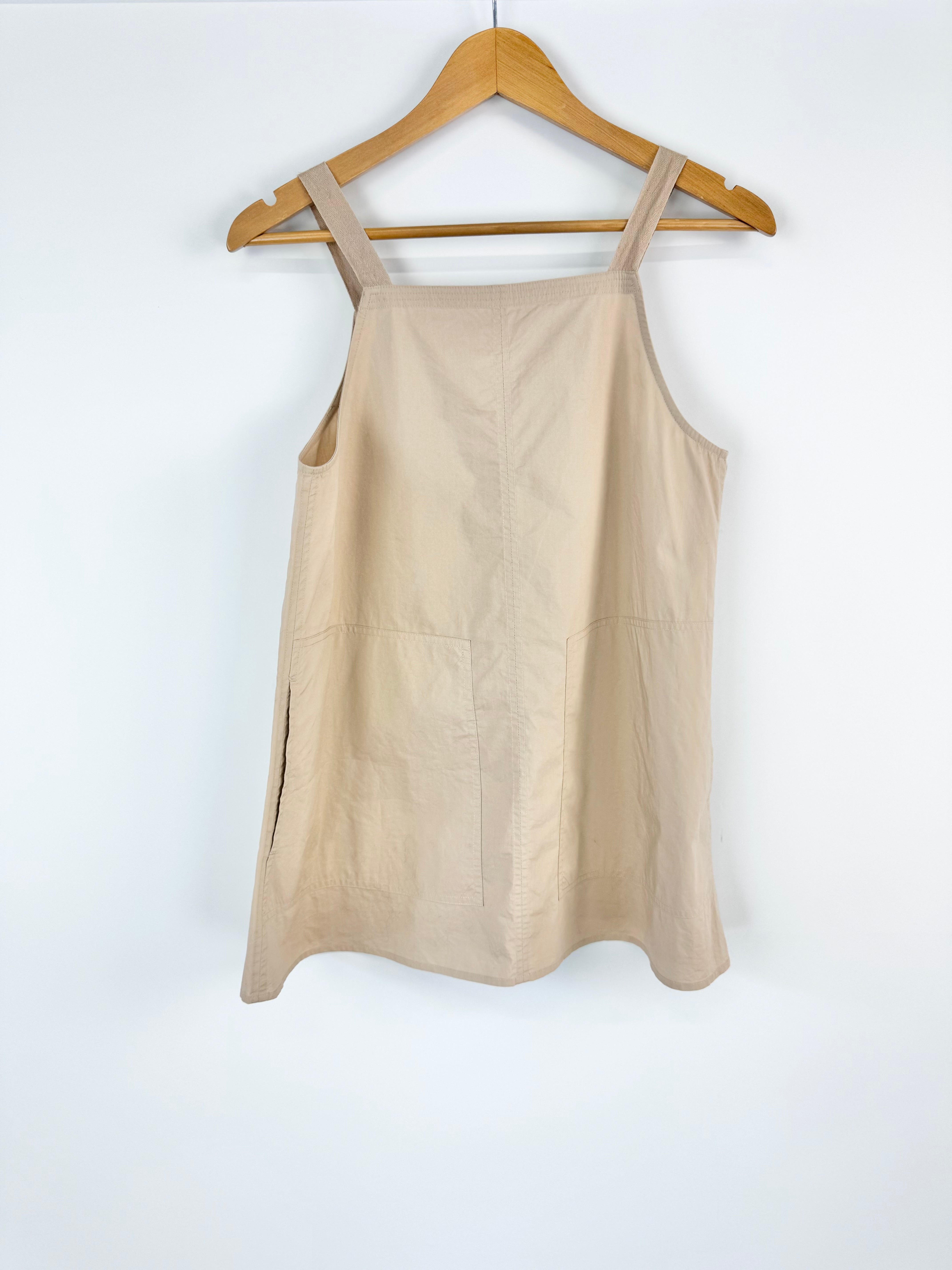 Lee Mathews Beige Poplin 'Workroom' Cami - AU8