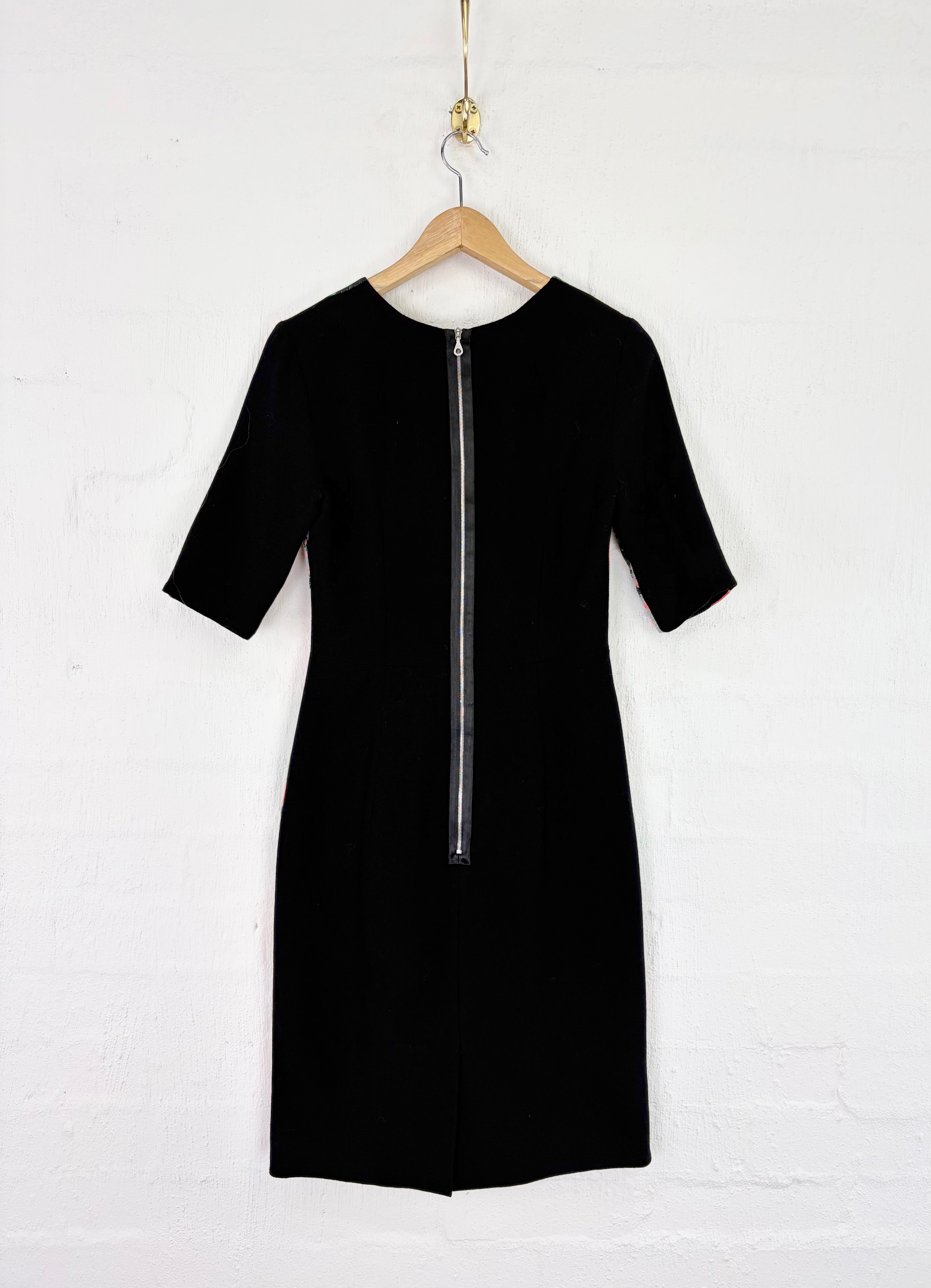 Erdem Abstract Rose Sheath Dress - AU10