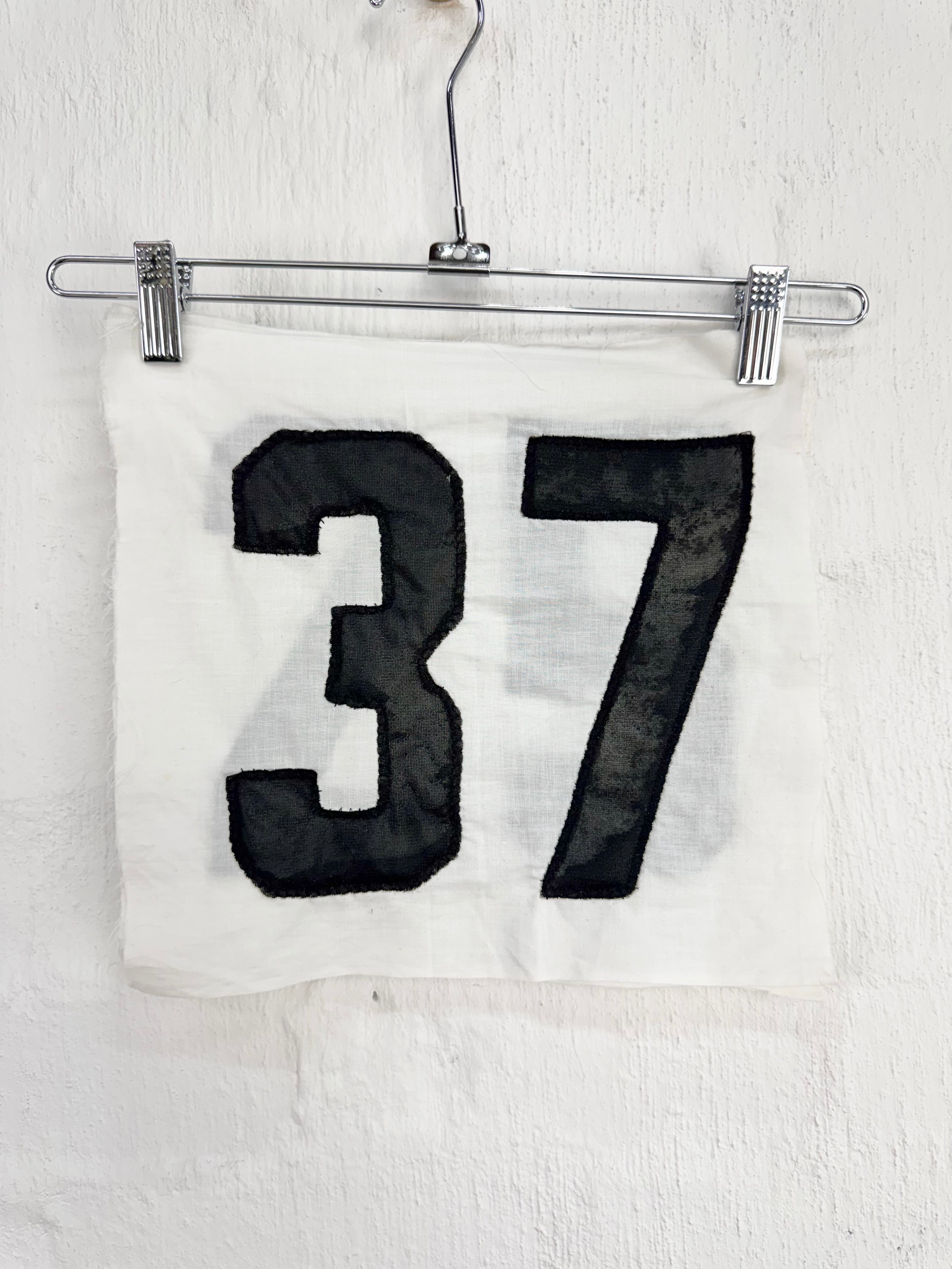Vintage No. 25 & No. 37 Football Patches