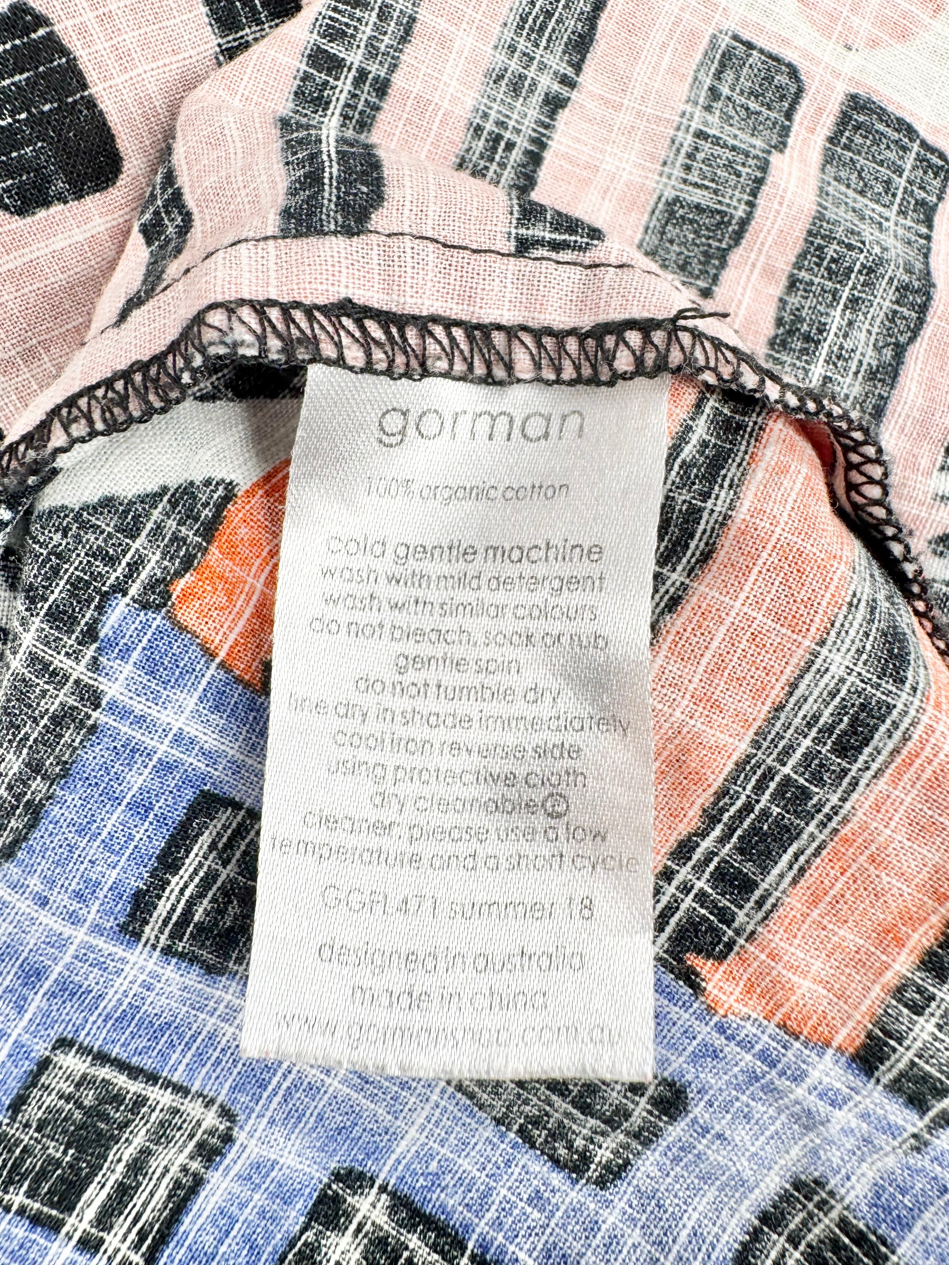 Gorman Organic Pattern Clash Dress - AU8/10