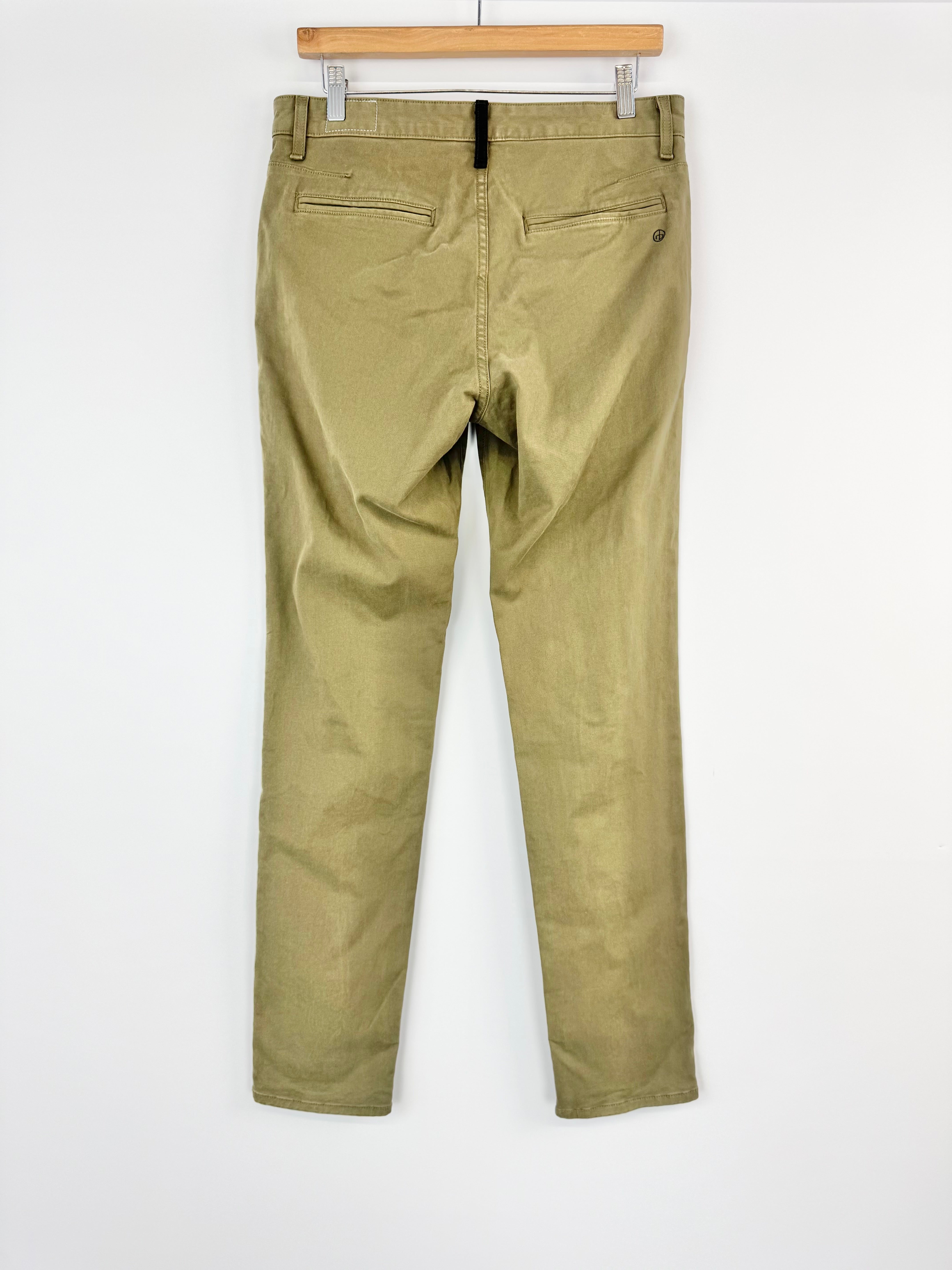 Rag & Bone Army Green Canvas Pants - 30