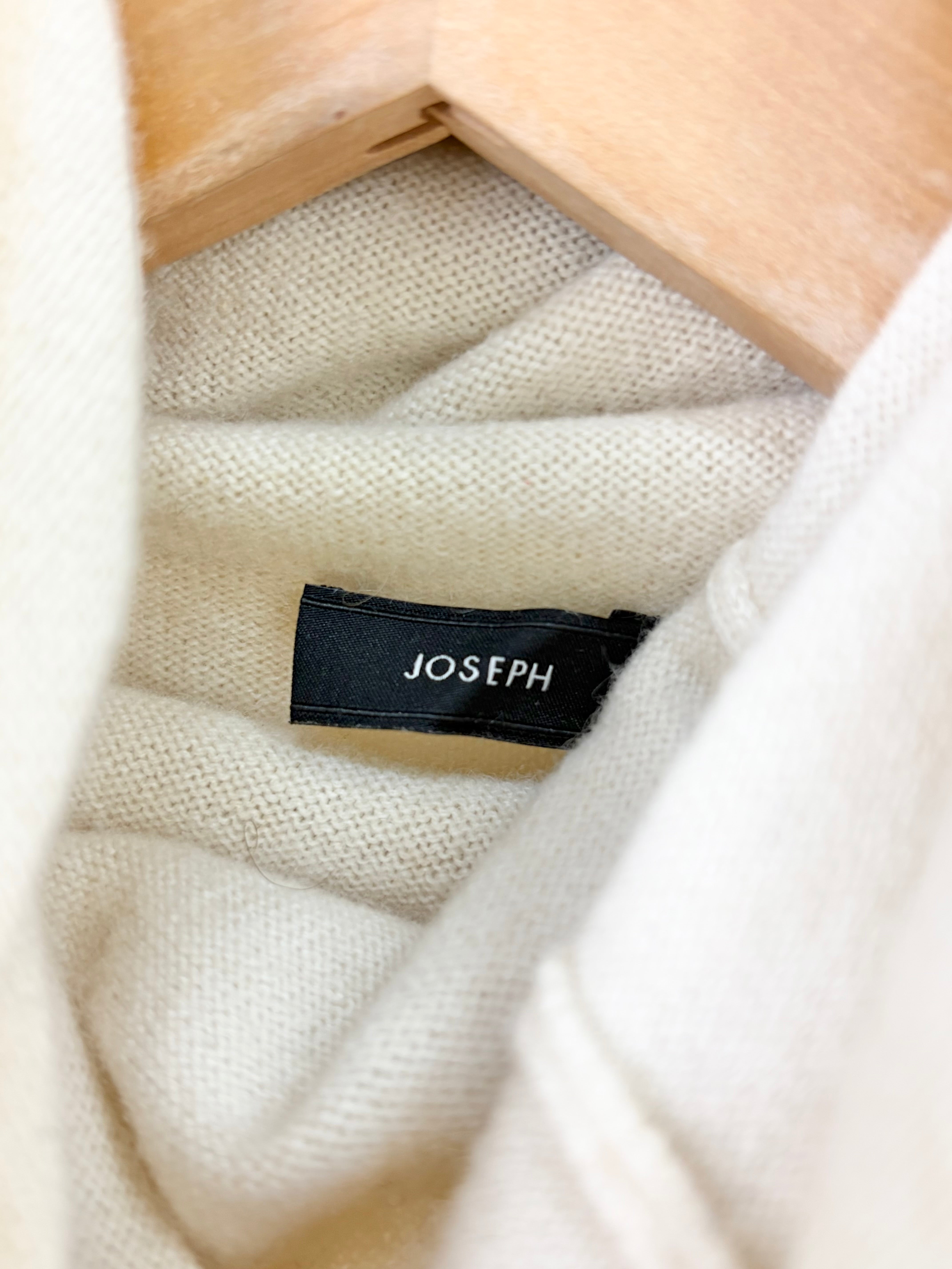 Joseph Cream Cashmere Skivvy - AU6