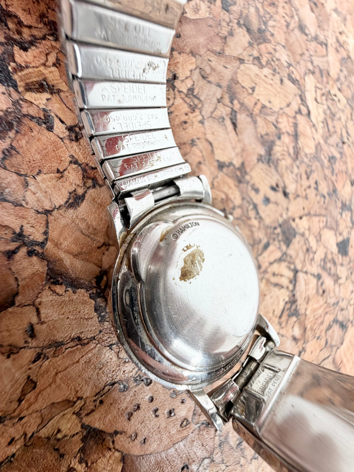 Vintage Hamilton Electric Skip Jack Silver Watch