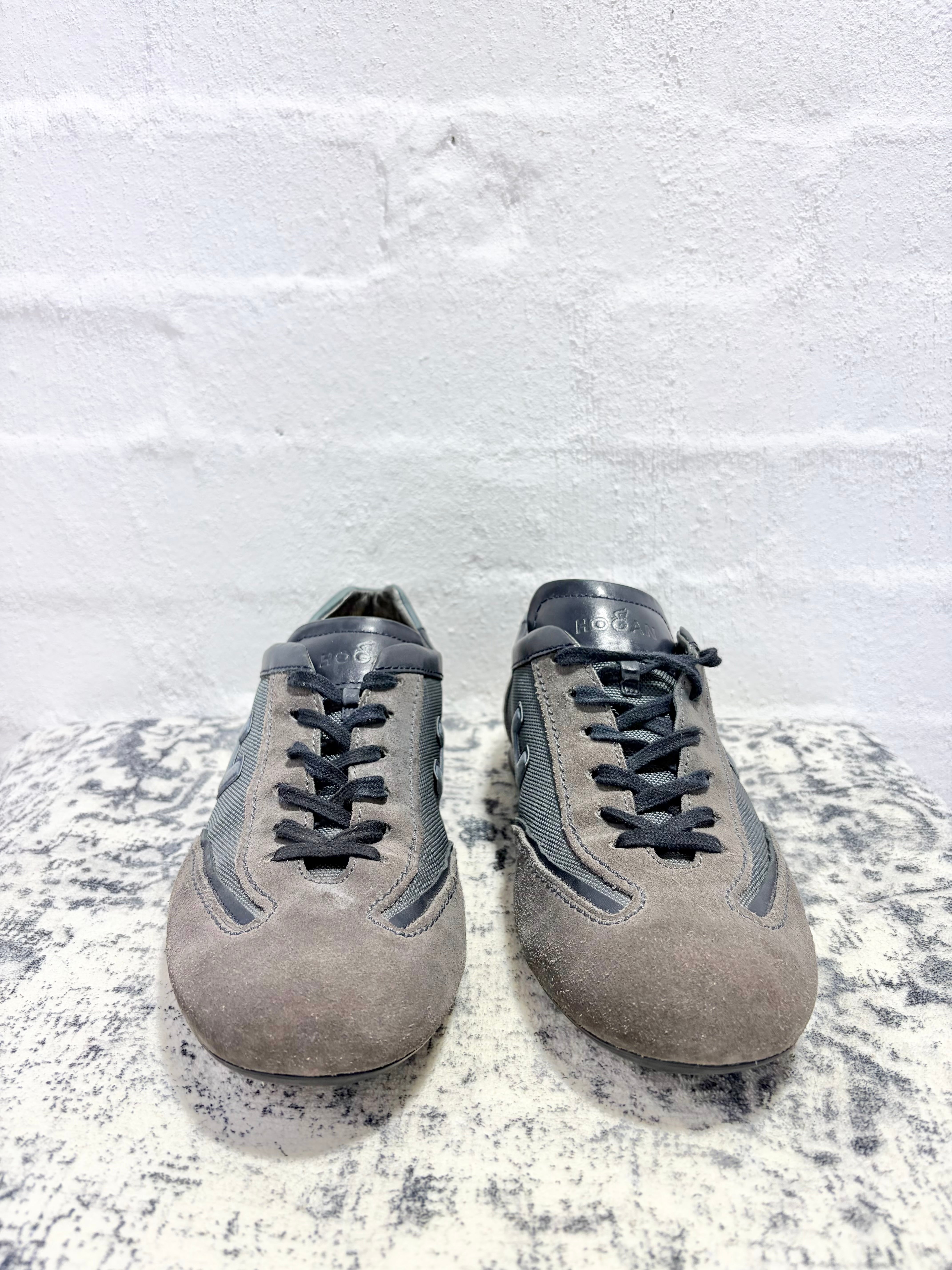 Hogan Grey Brown Sneaker - 42.5EU
