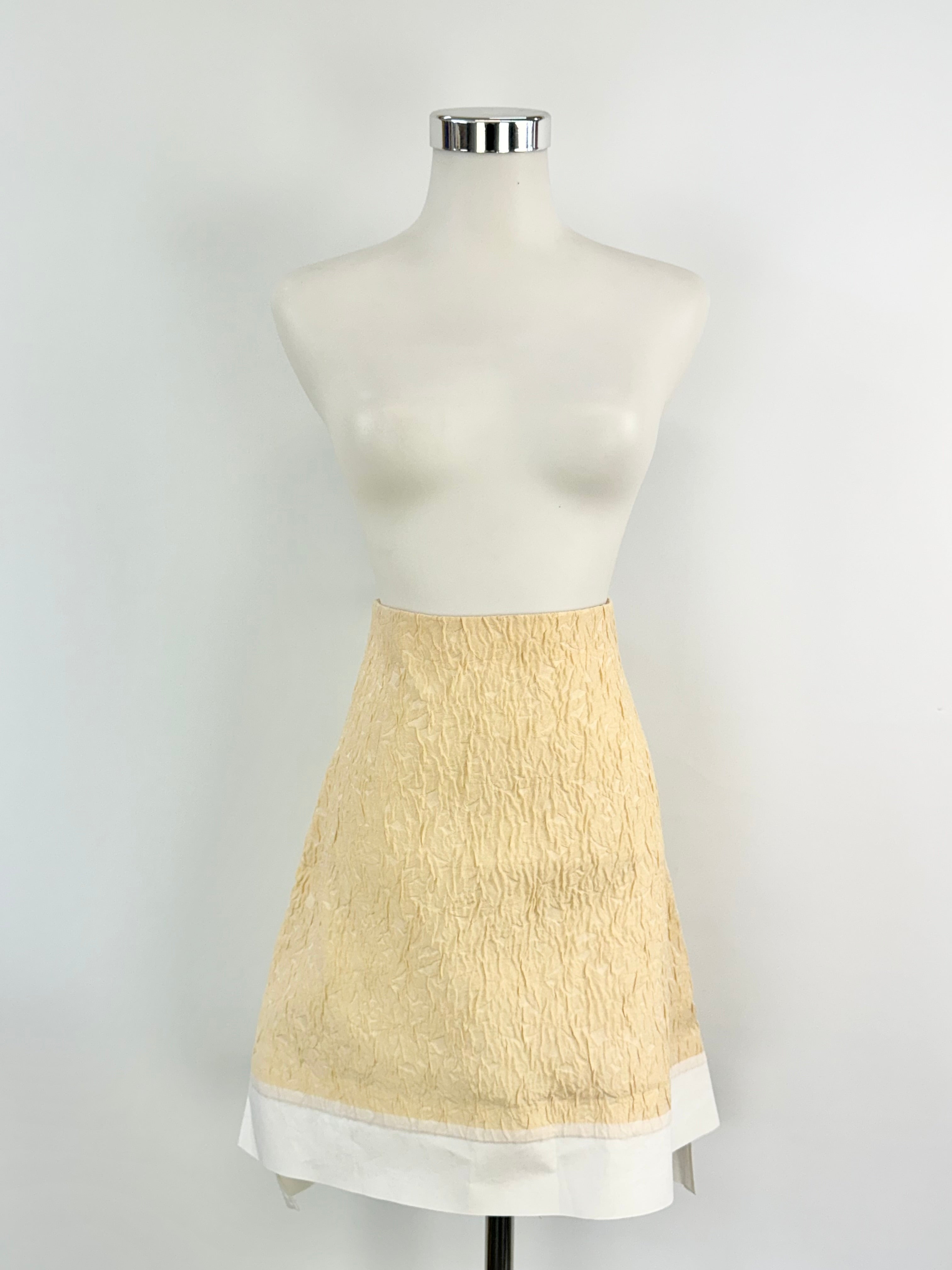 Marni Summer Edition 2013 Textured Flower Vanilla Skirt - AU8/10