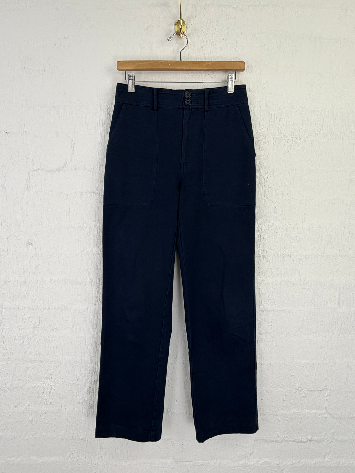 Apiece Apart Navy Cotton Slacks - AU8/10