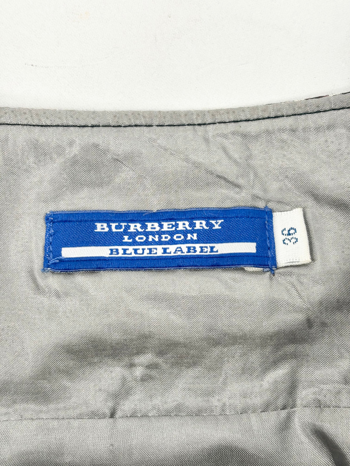 Burberry London Blue Label Multicolour Check Pleated Skirt - AU8