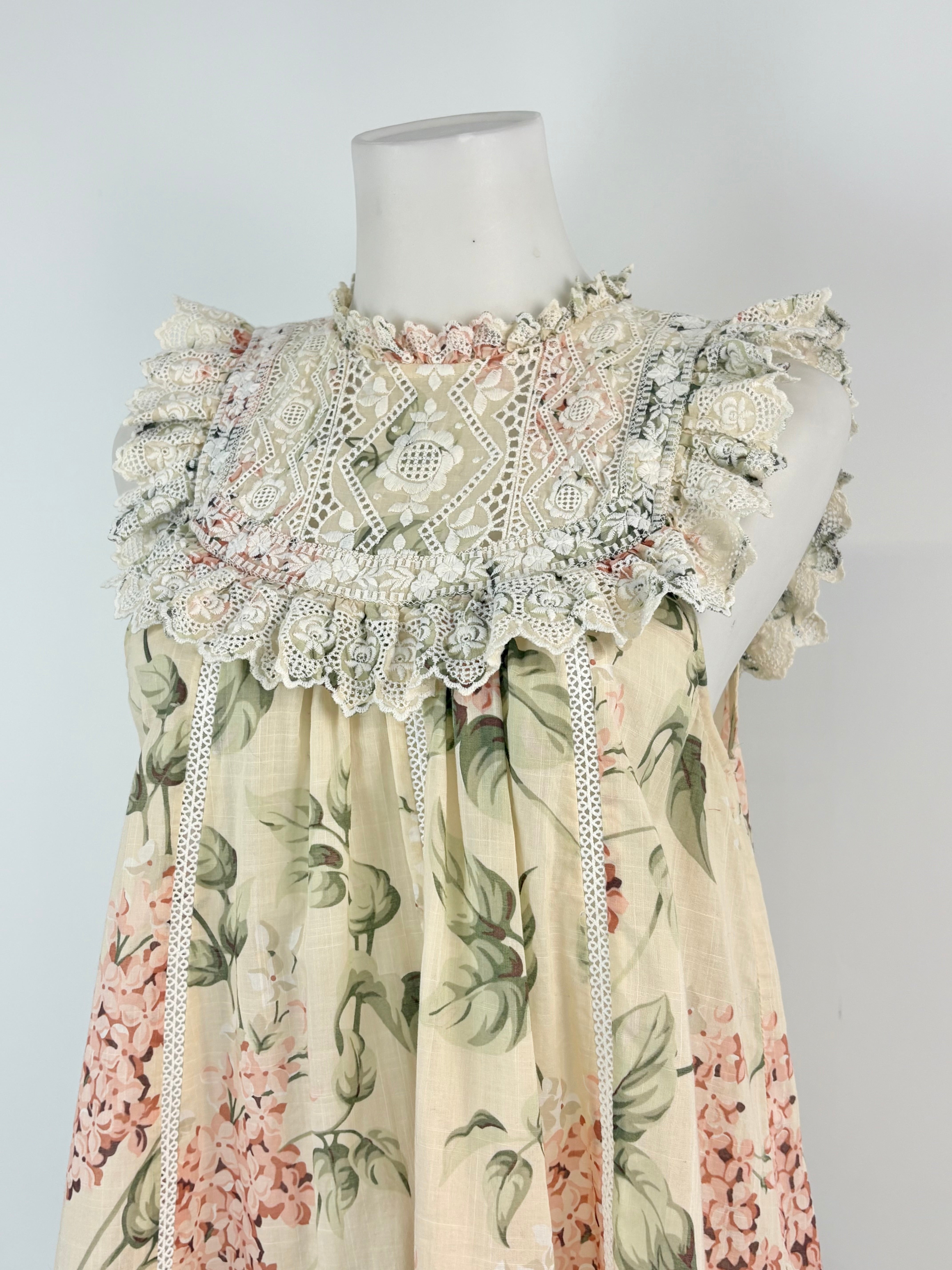 Zimmermann Prima Hydrangea Broderie Top - AU8