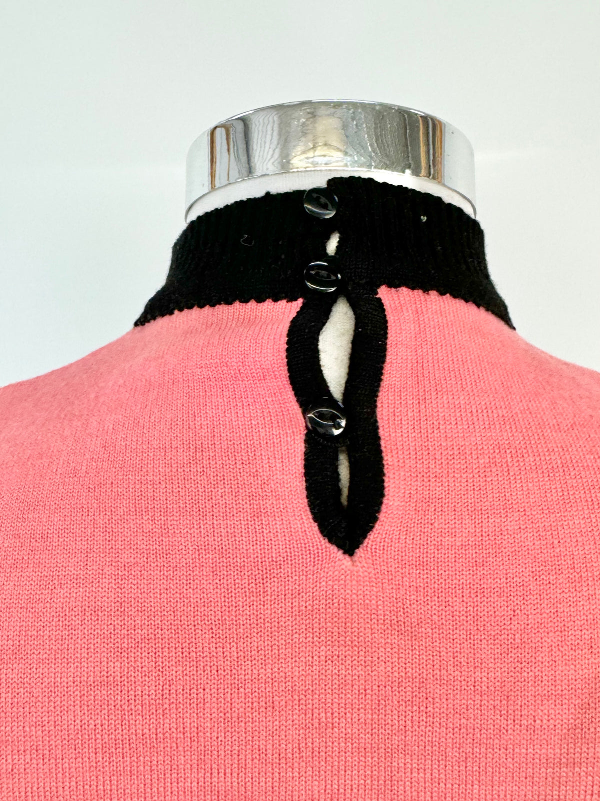 Vintage Pink & Black Rose Pink 3 Piece Suit - AU12/14