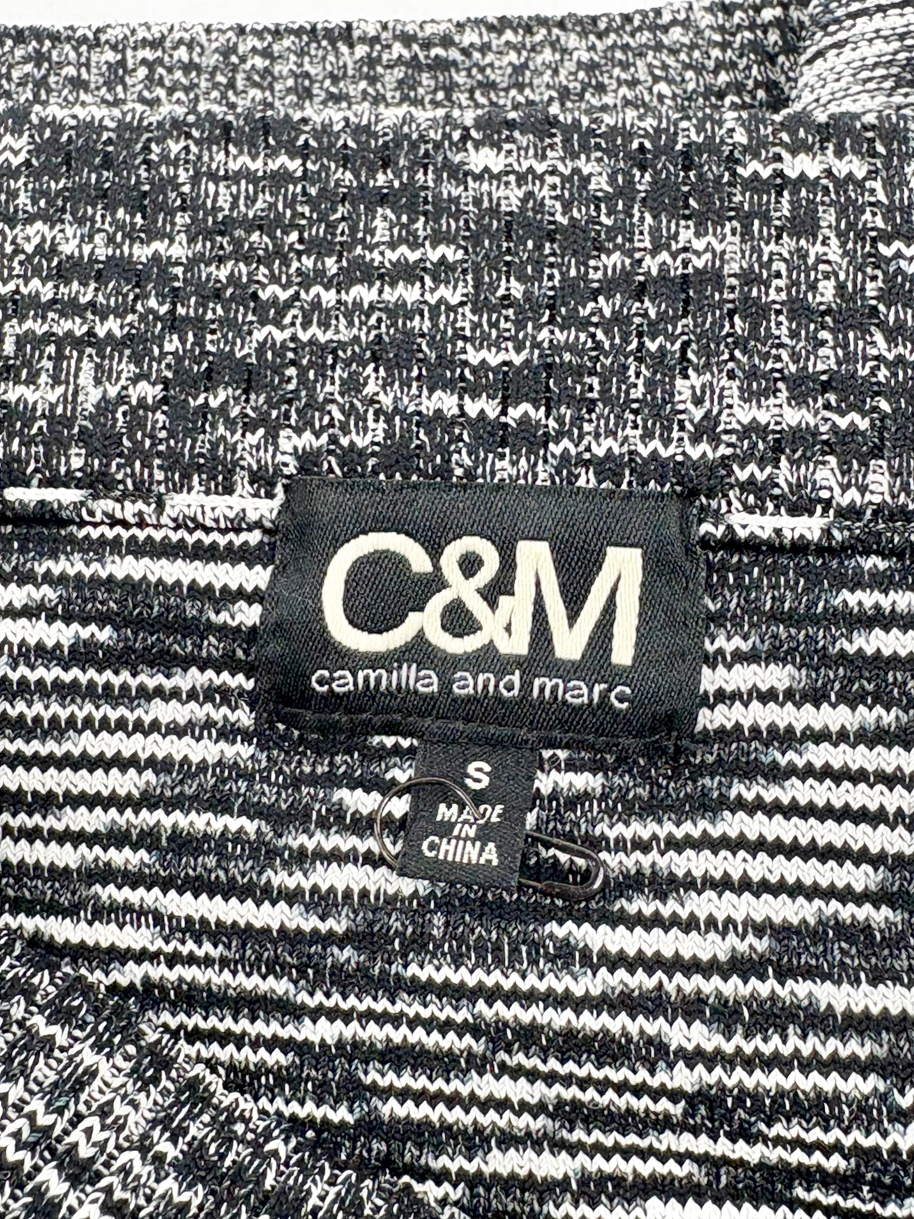 Camilla & Marc Black & White 'Castle' Skirt - AU8