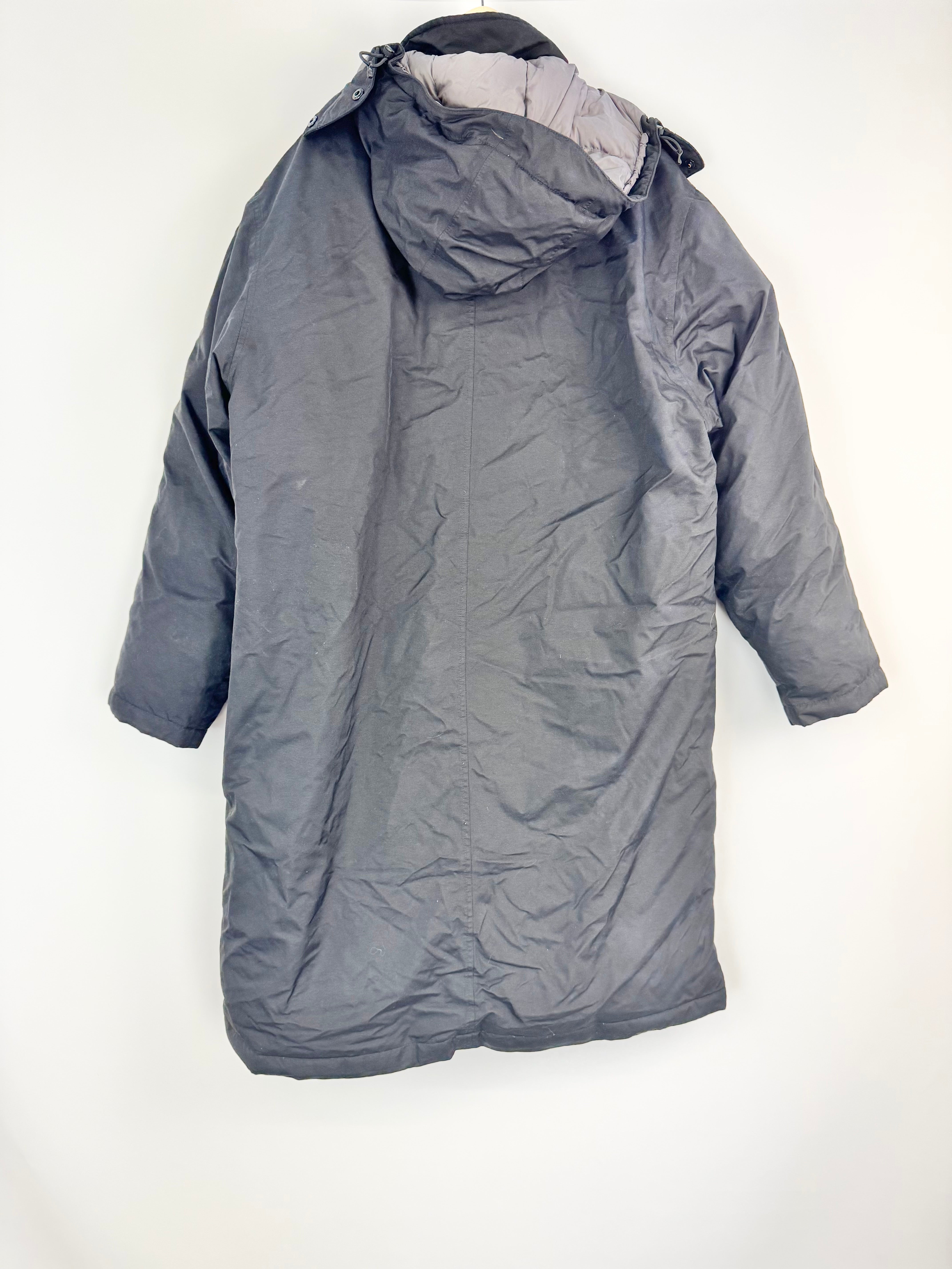 Lands End Black Stuffed Winter Coat - AU12