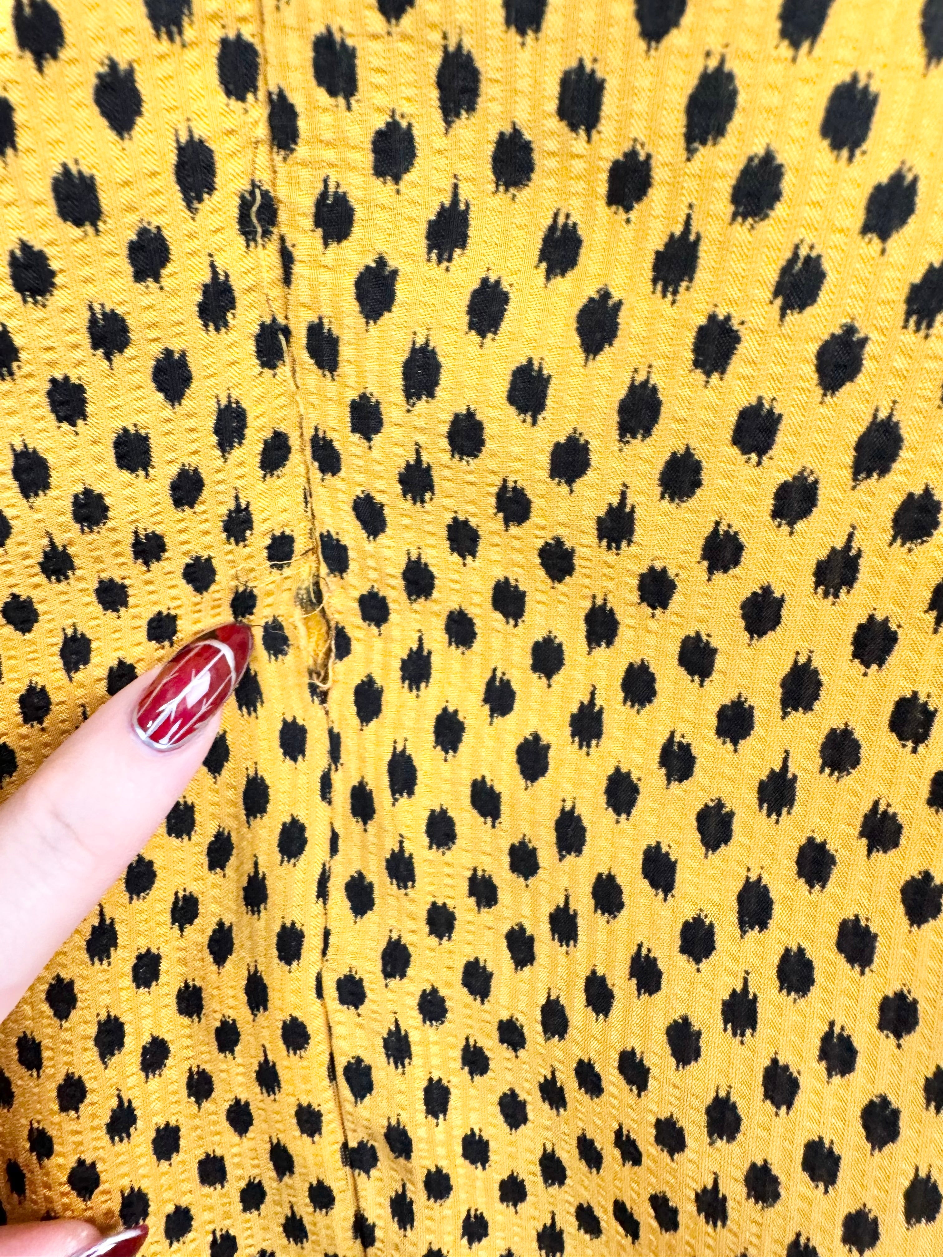 Bec + Bridge Gold & Black Front-Tie Dress - AU8