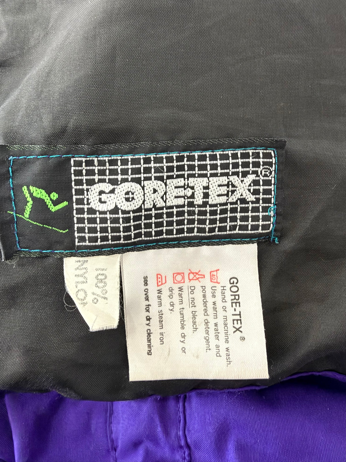 Vintage Kathmandu Violet and Aqua Anorak - S