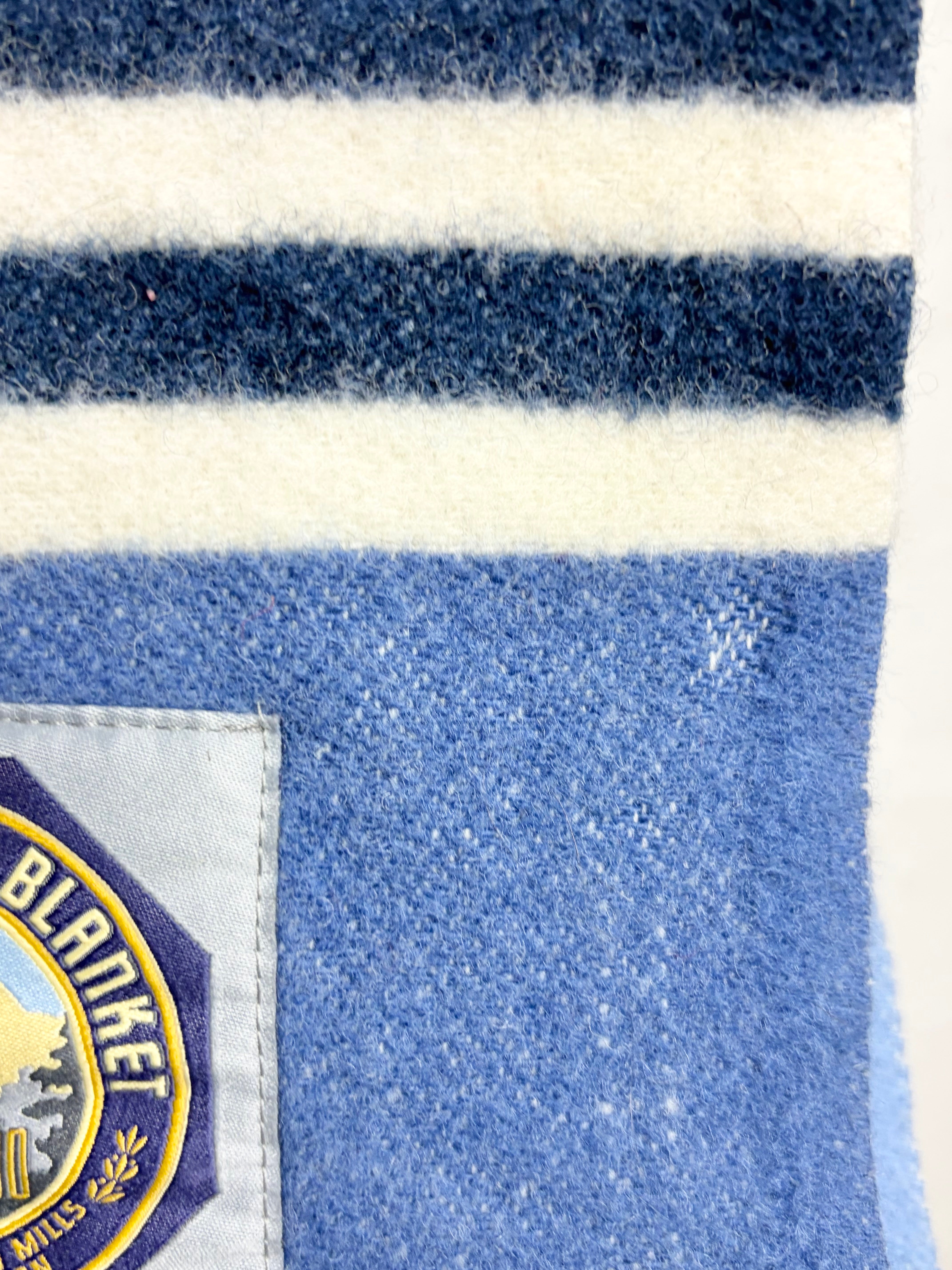 Pendleton Blue & Yellow Yosemite National Park Wool Blanket