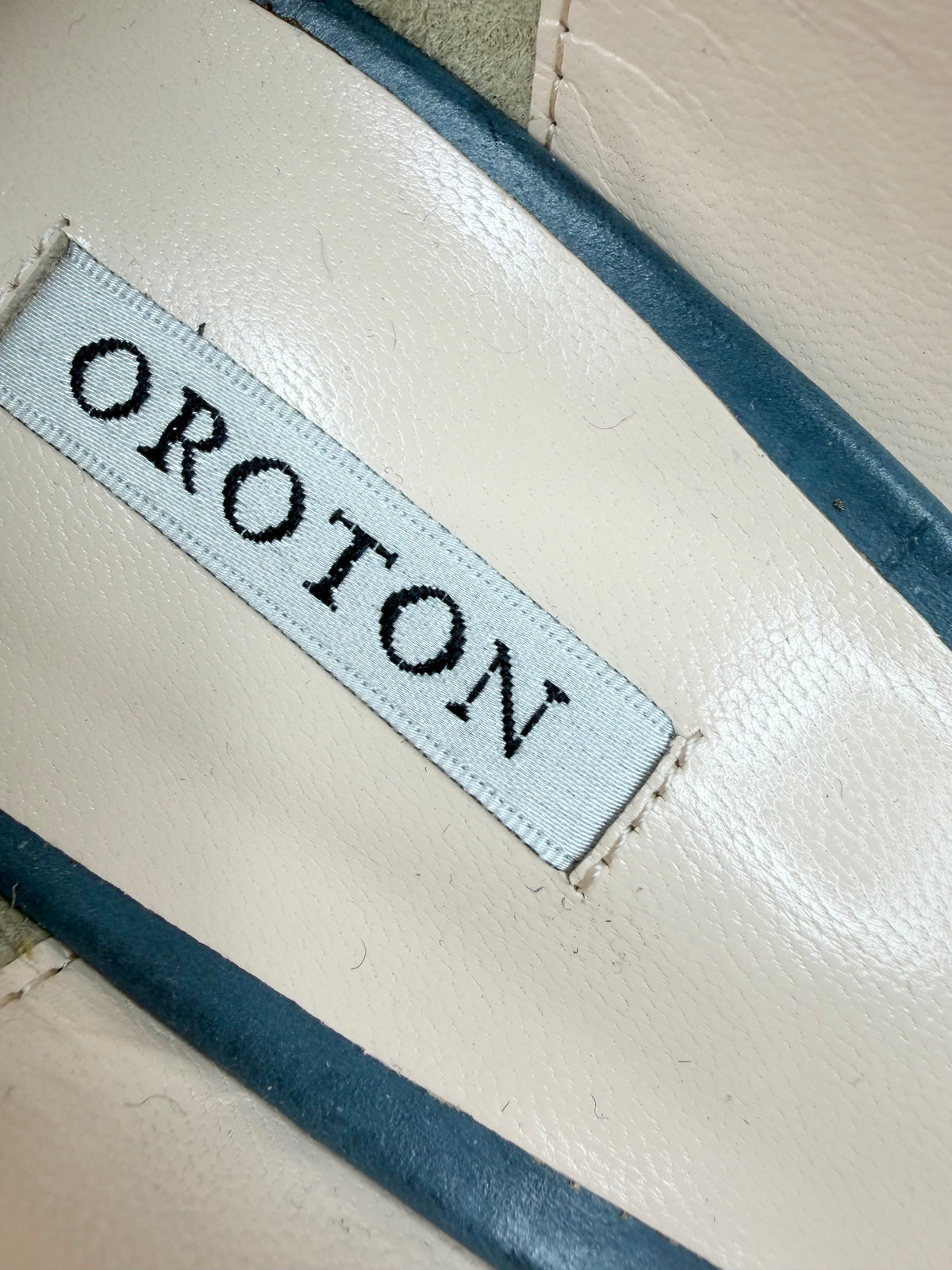 Oroton Steel Blue Pumps - EU39
