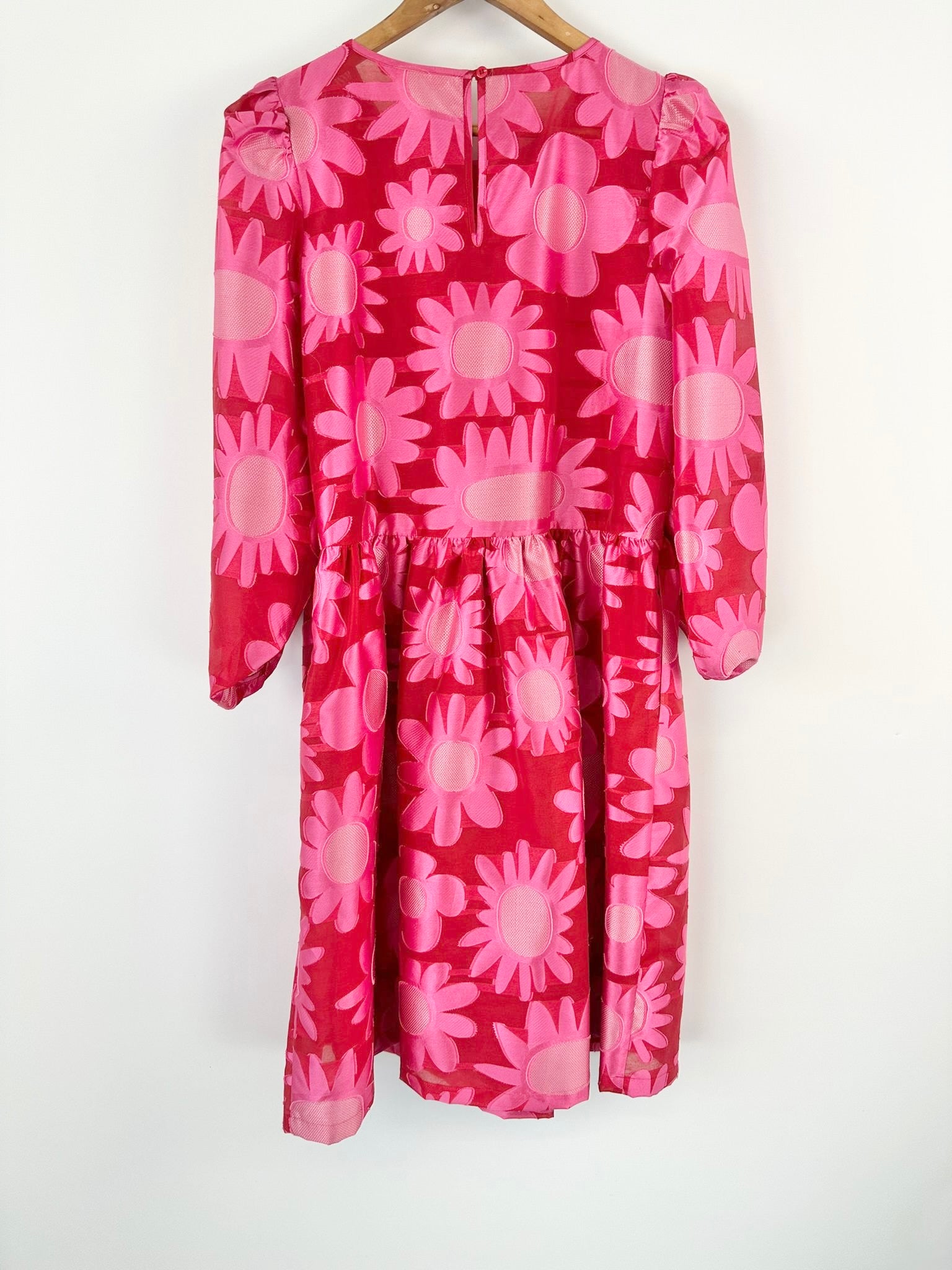 MFW Gorman 'Flowering Pink Jacquard' Dress - AU8
