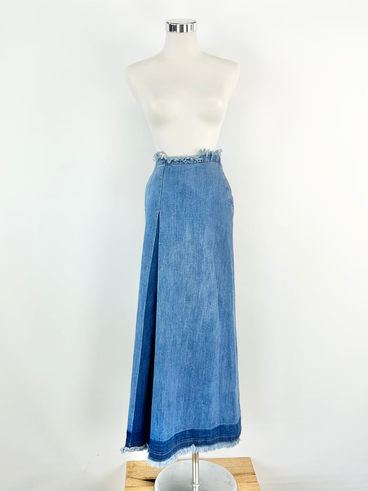 See by Chloe Denim Maxi SKirt - AU10