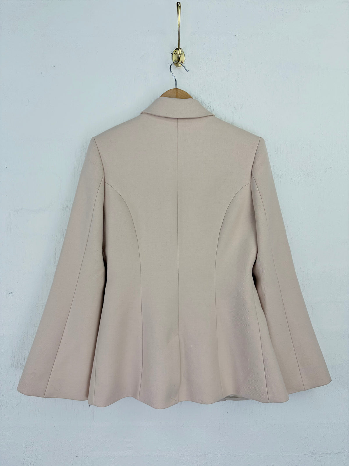 Saint Armont Seashell Pink Flared Sleeve ' Issa Eyelet' Blazer NWT - AU10